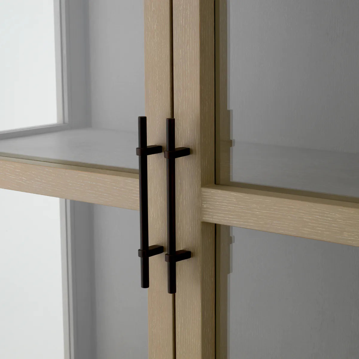 Boekenkast SAN BERNARDINO licht eikenfineer