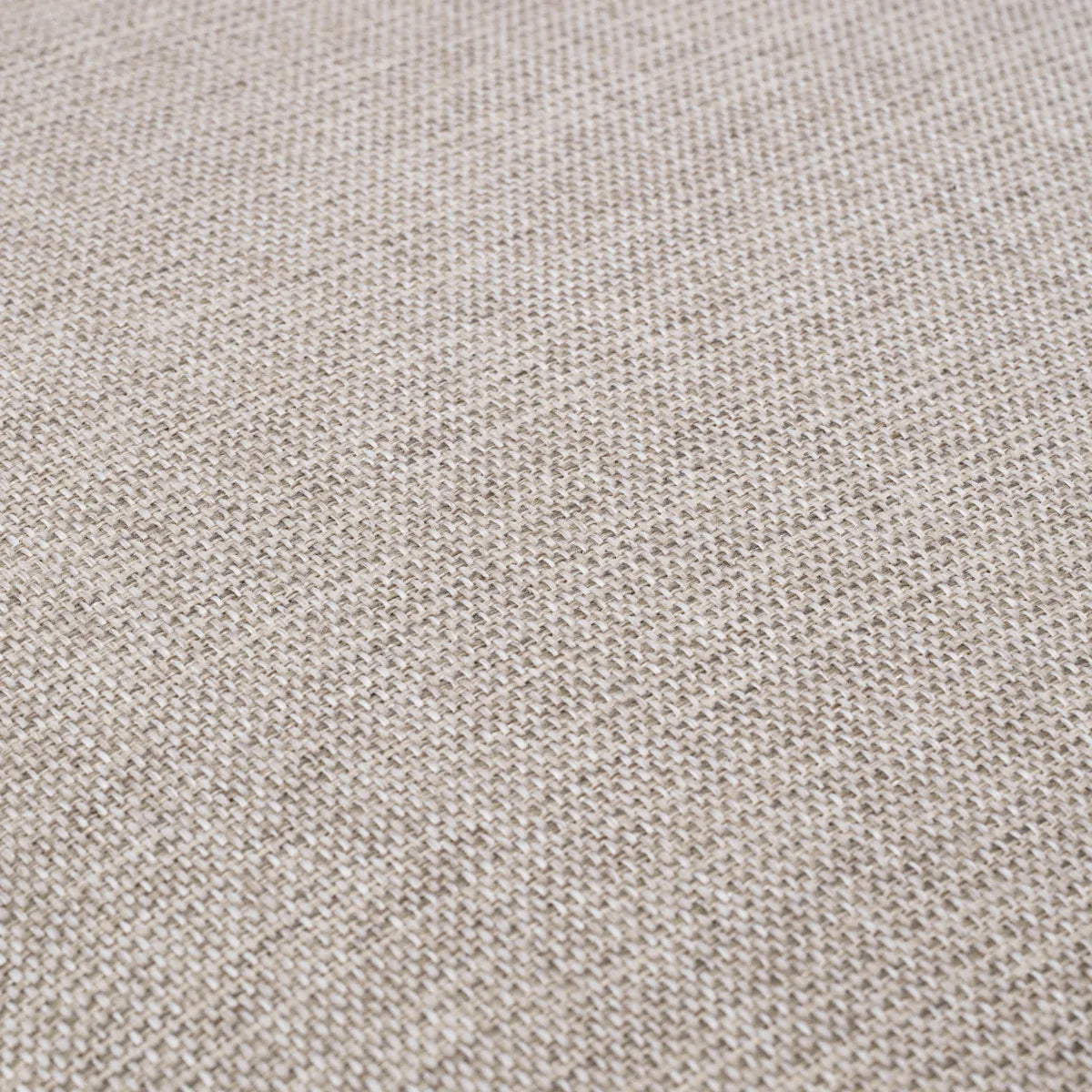 Sofa SEBASTIAN kremfarben mit Eukalyptusfurnier