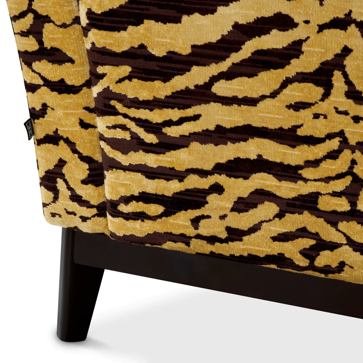 Fauteuil FLUX met dierenprint