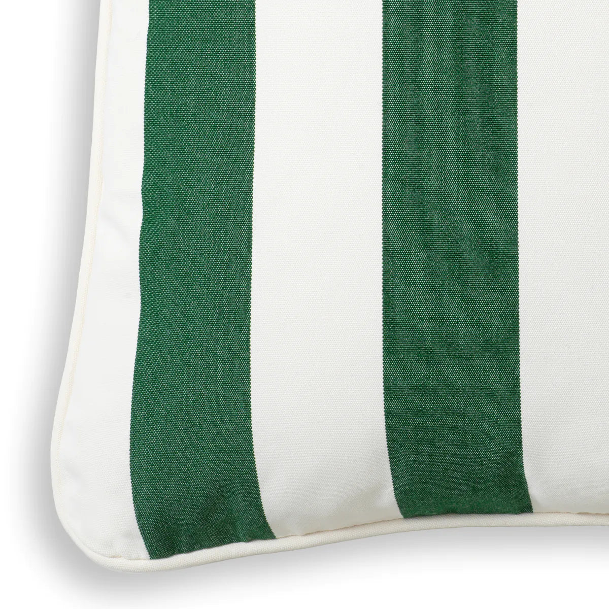 FLORENT garden cushion green with white