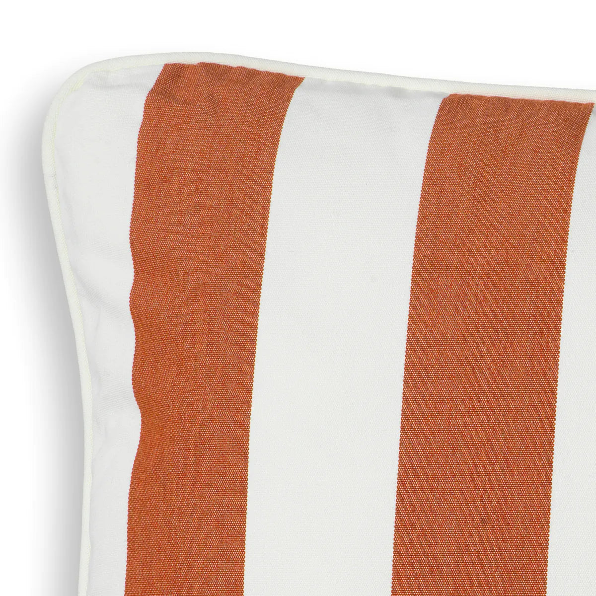 FLORENT garden cushion orange with white
