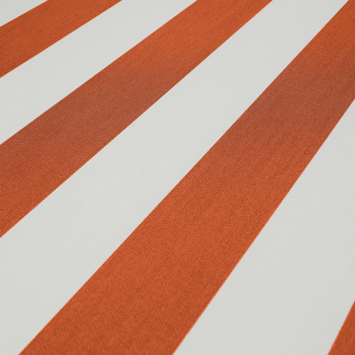 Rectangular garden cushion FLORENT orange with white