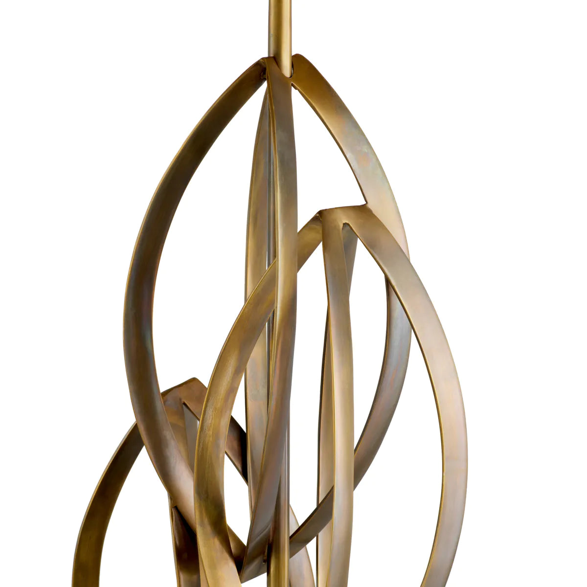 Tafellamp BELLAMONT antiek goud met granieten voet