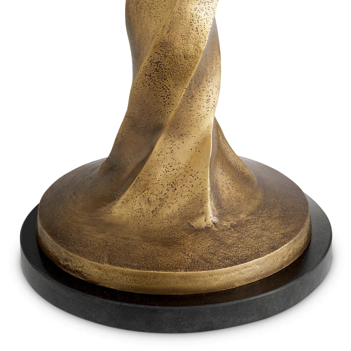 Tischlampe COSTANZA antikgold mit Granitbasis