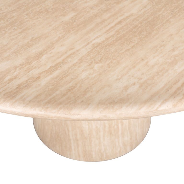 Ronde tafel FICTUS beige