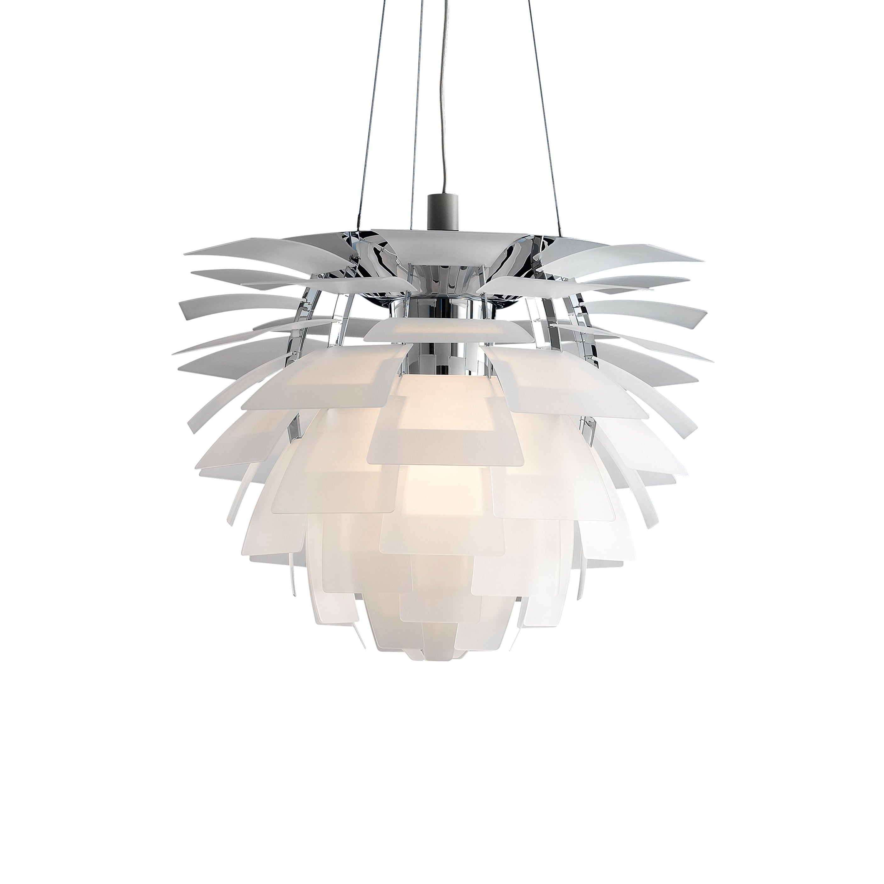 Hanglamp PH ARTICHOKE GLAS wit