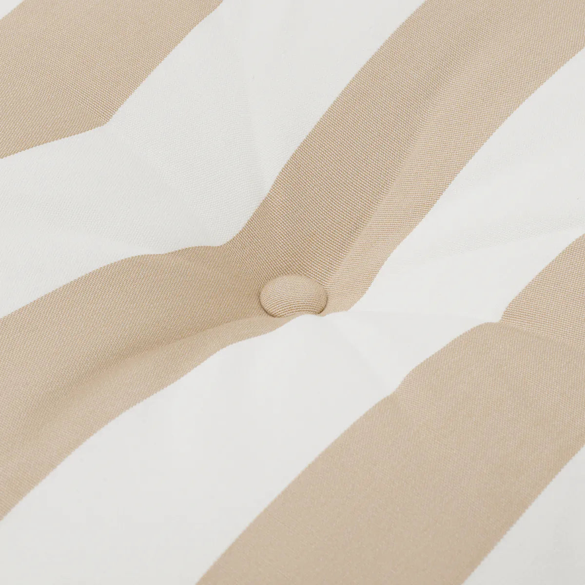 Runde Gartenpolster FLORENT beige mit Weiß