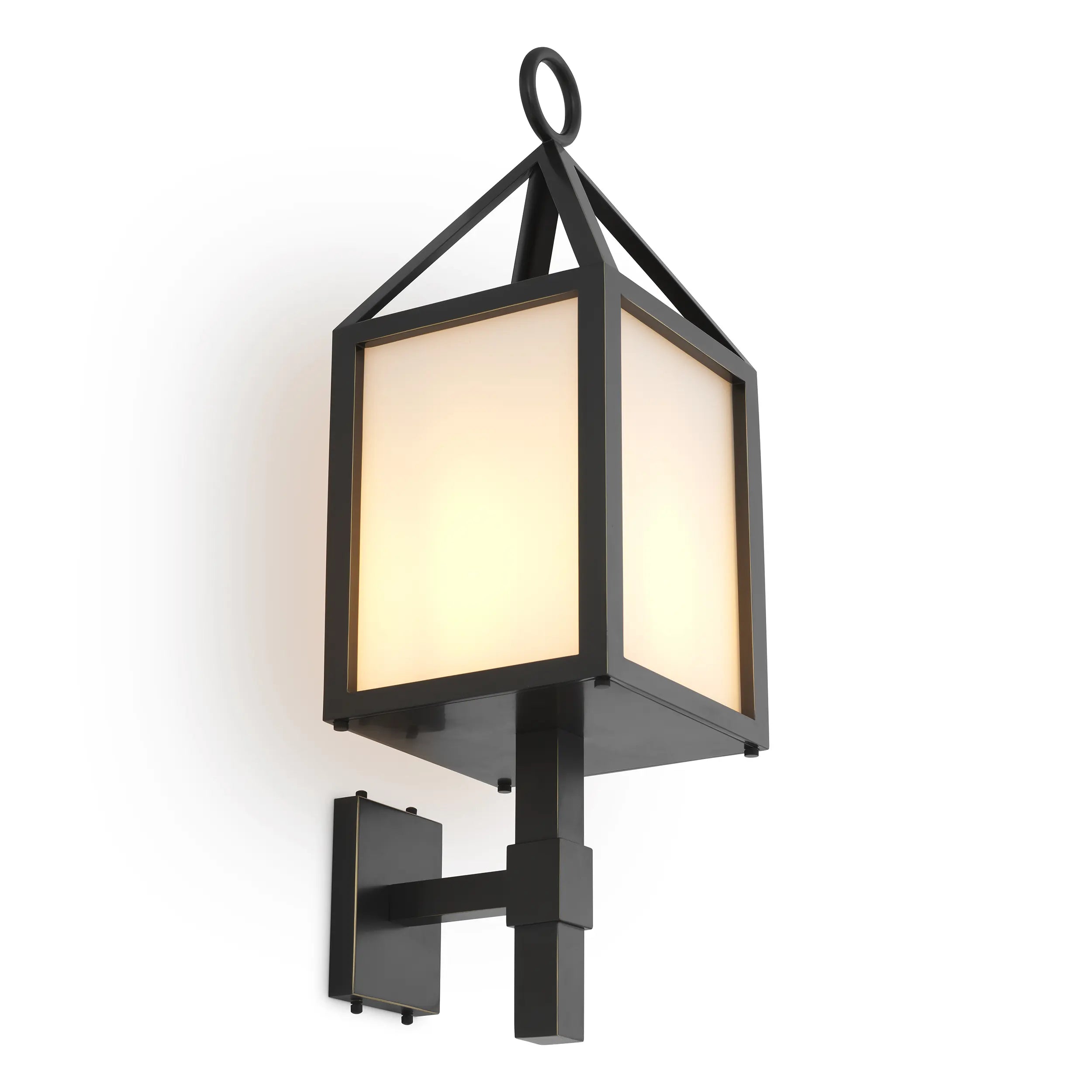 RISERVA Black Outdoor Wall Light