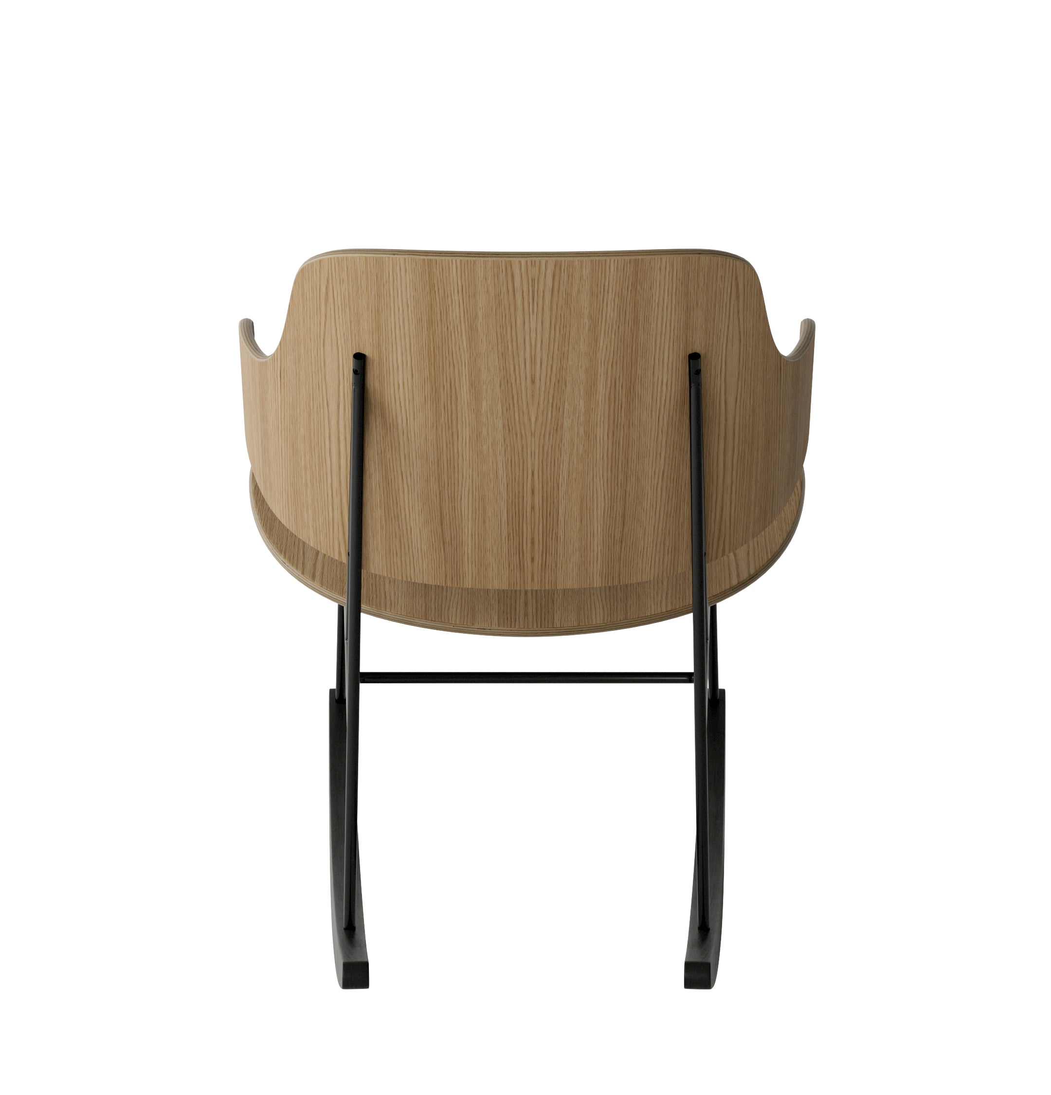 PENGUIN rocking chair oak veneer