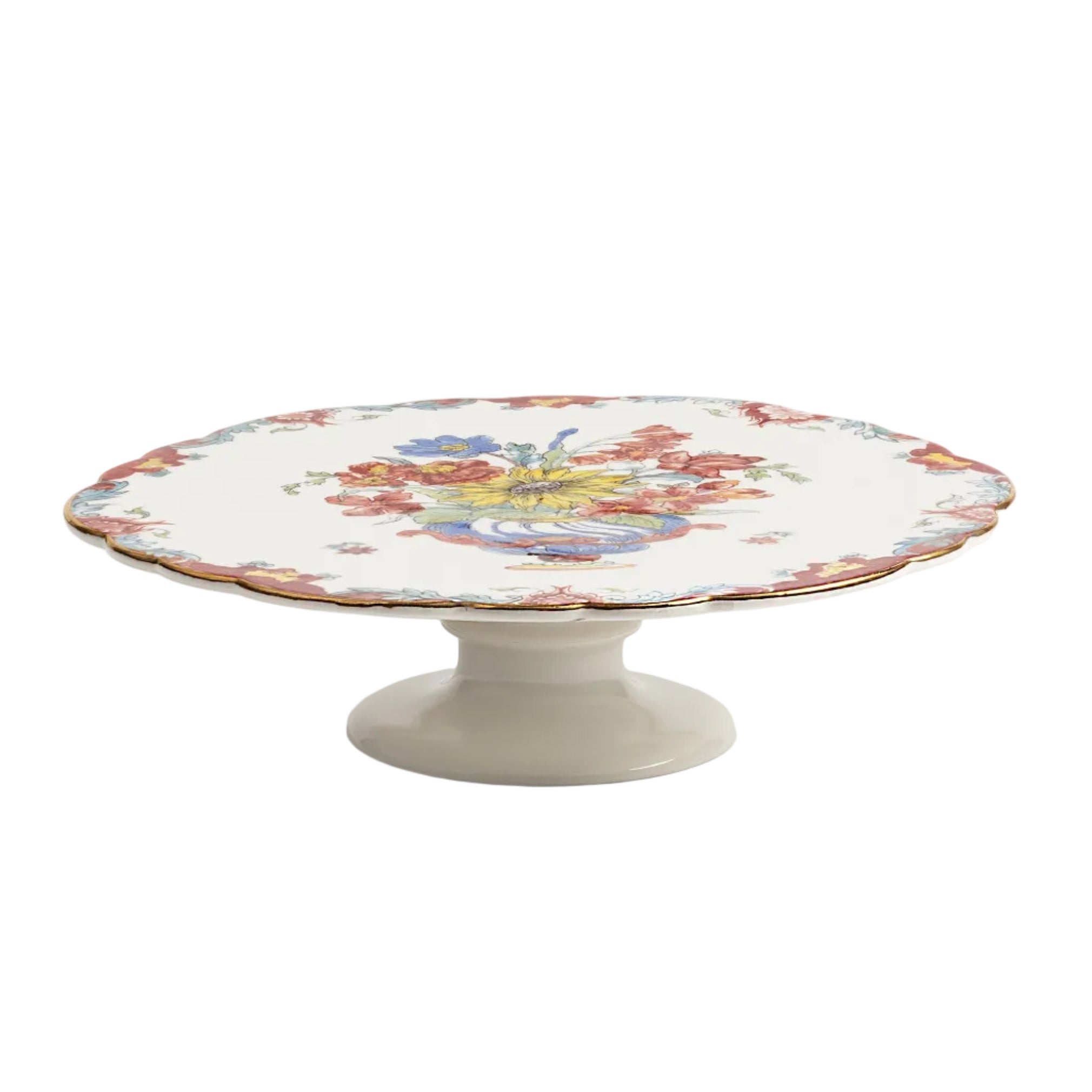 Patera PATINA wit met rood en blauw