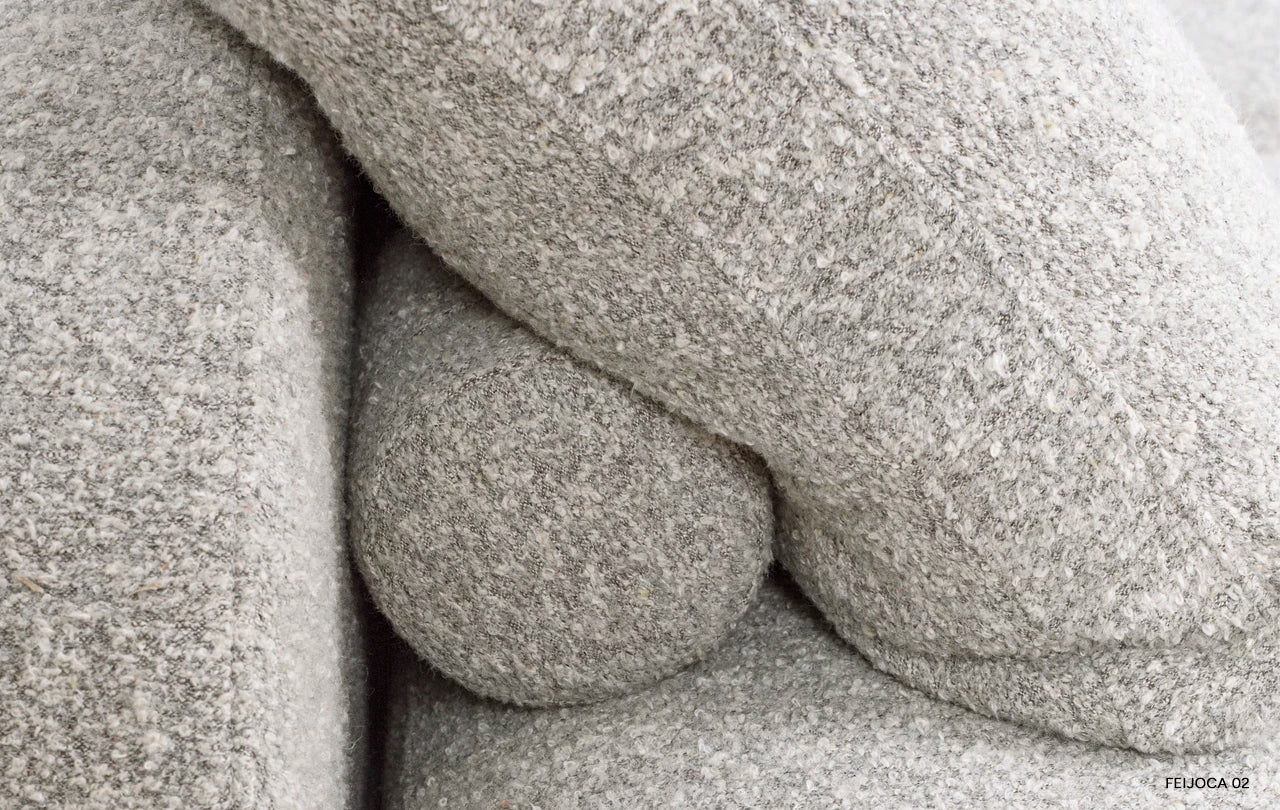 Links hoekbank DUMBO gestoffeerd