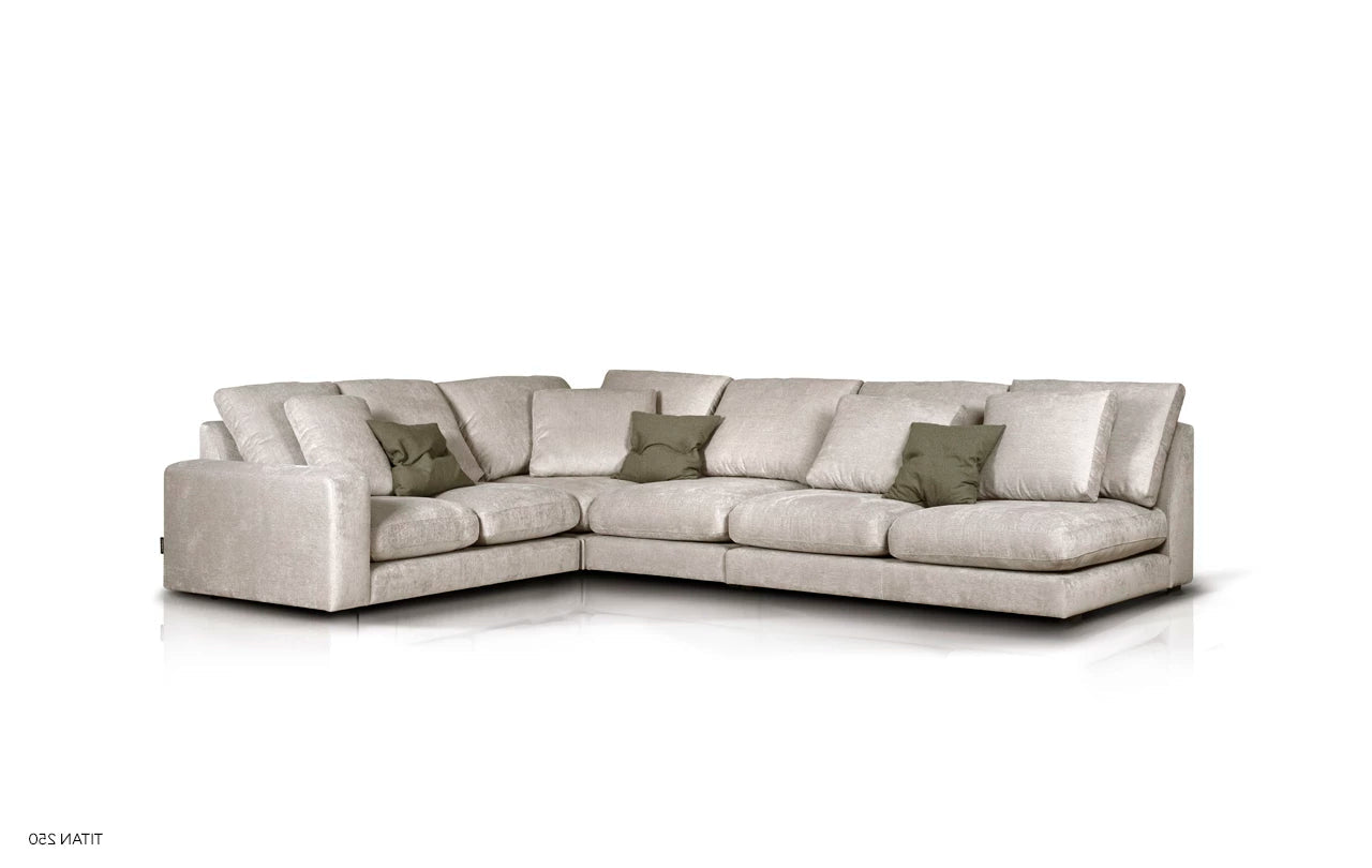 Modularer linker Ecksofa NOOR personalisierbar