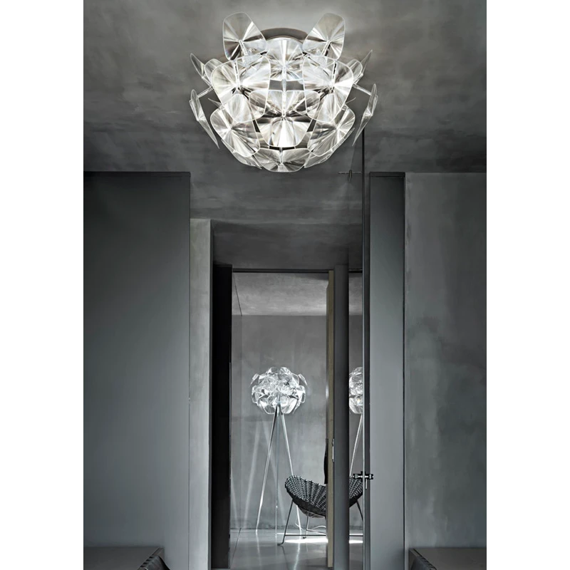 Stehlampe Dreibein HOPE transparent