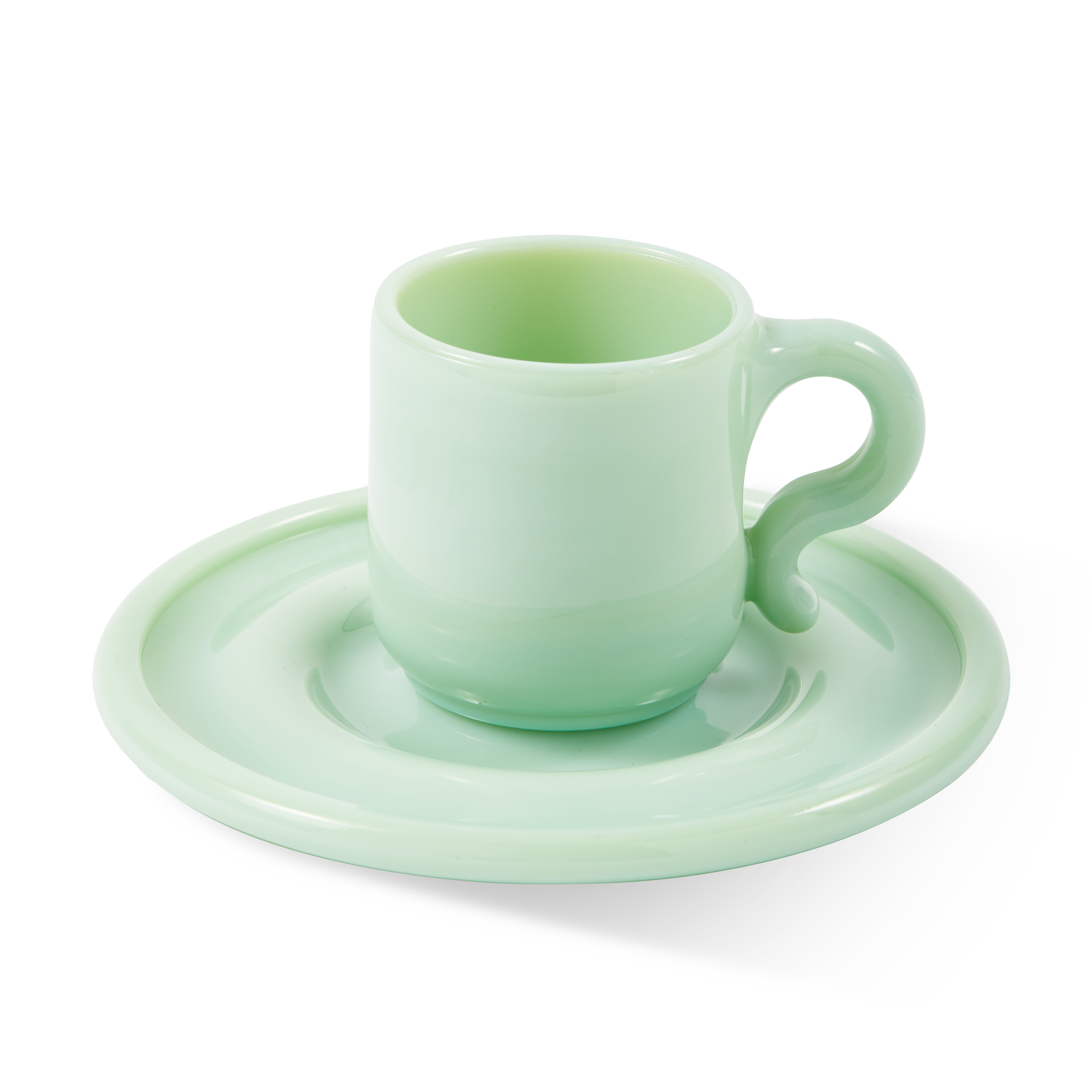 Set van espresso kopjes GOBI lichtgroen