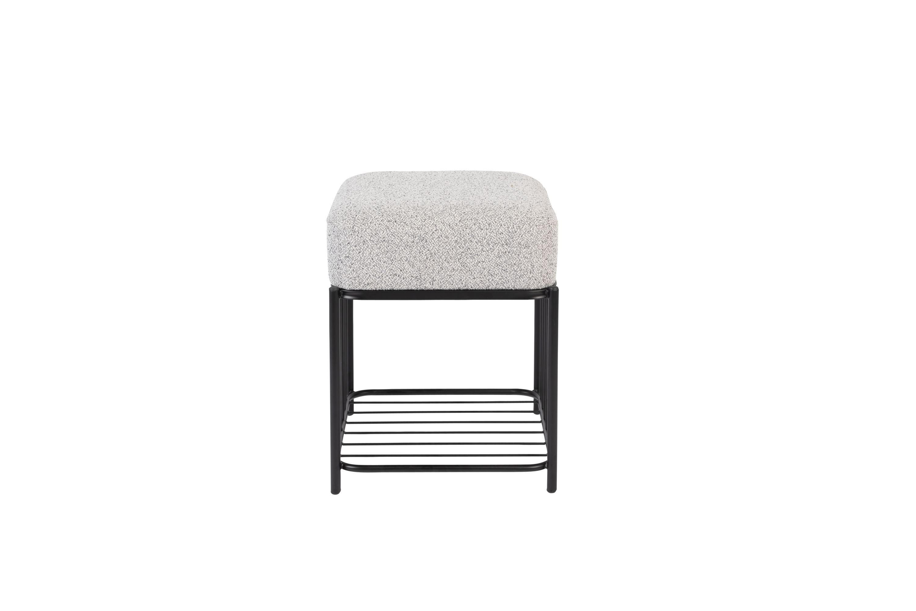 Square Stool Milou Grey