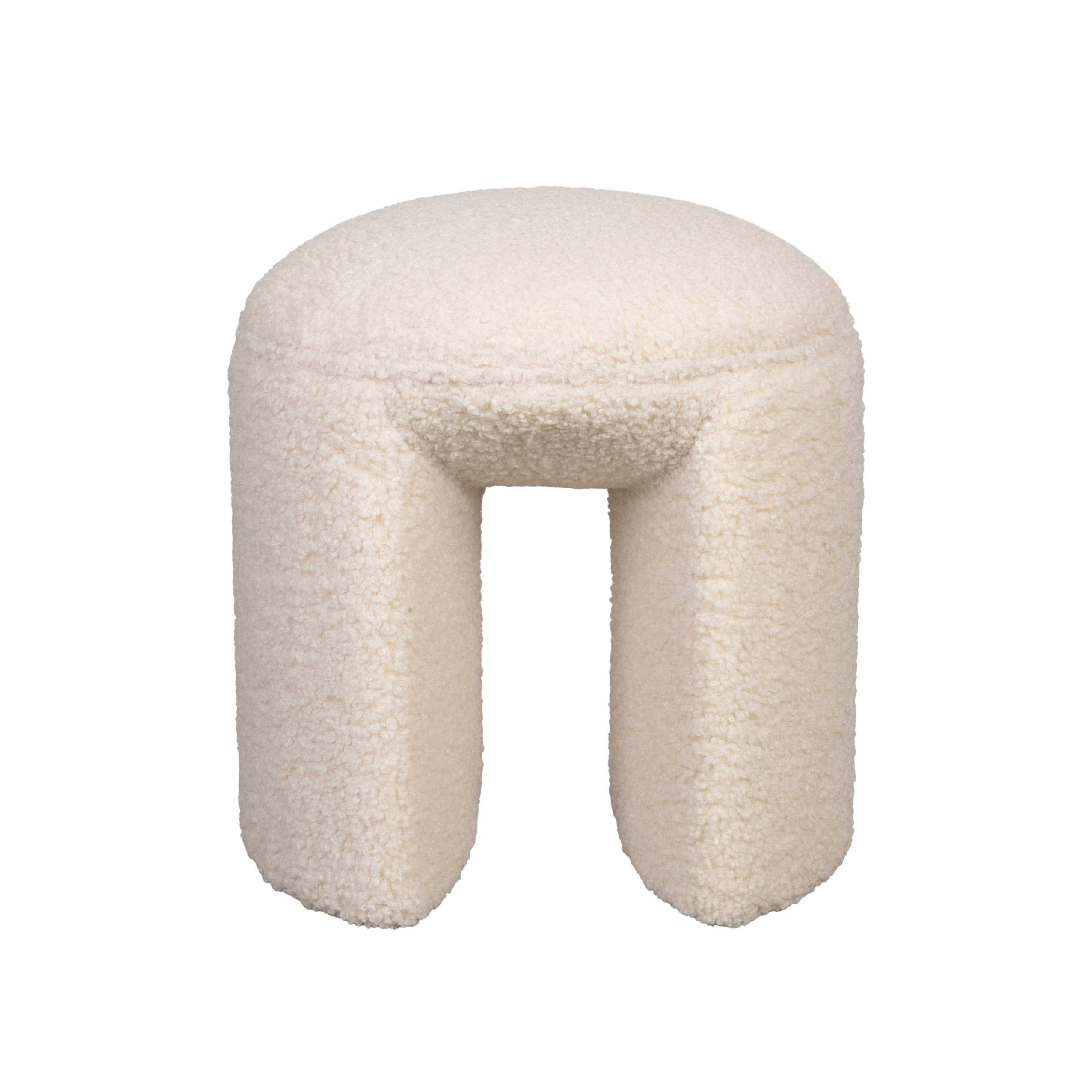 Voetensteun NOXX crème schapenvacht