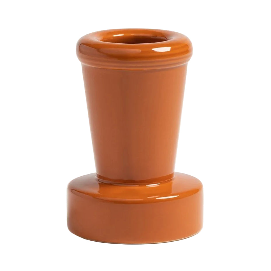 STACK terracotta vase