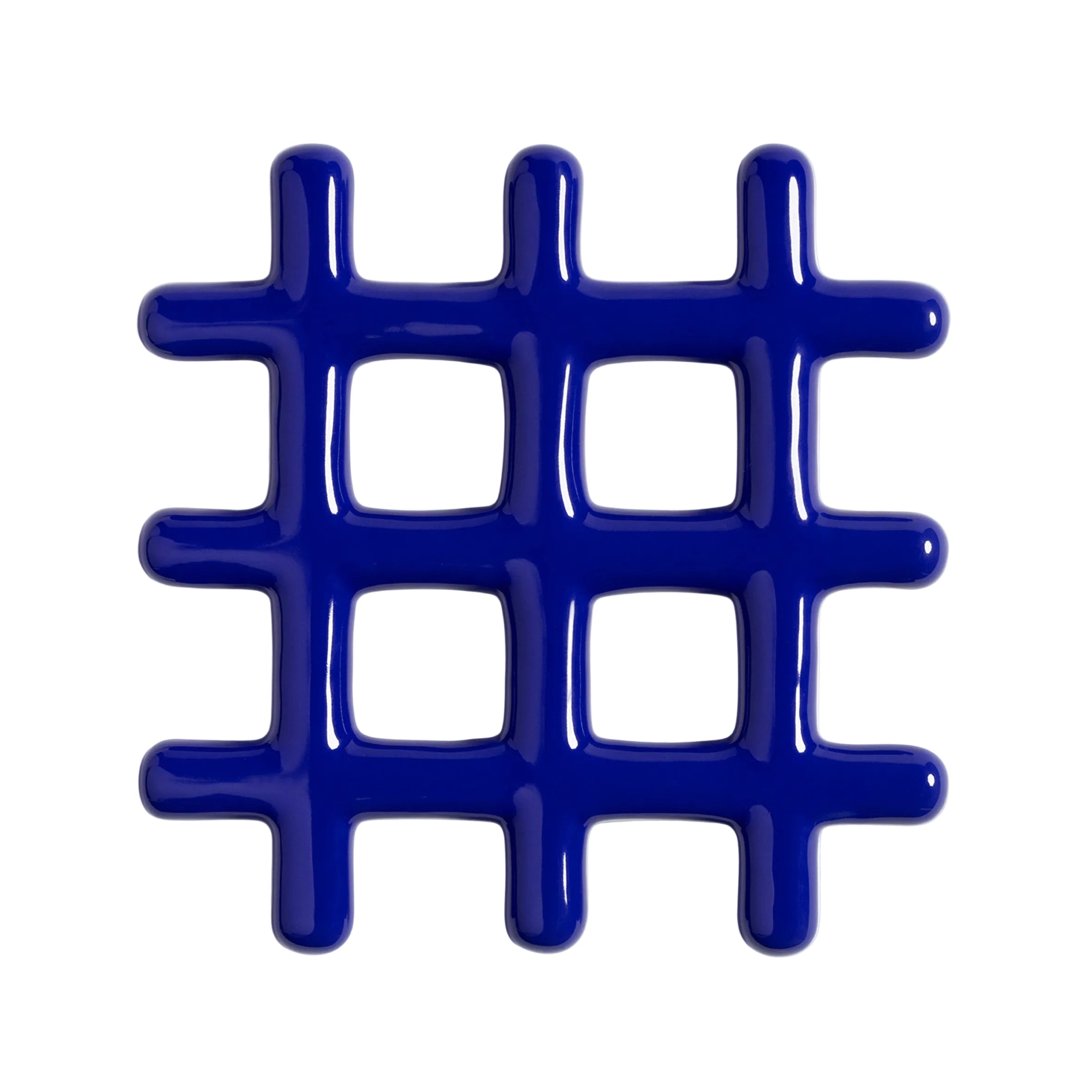 GRID coaster blue