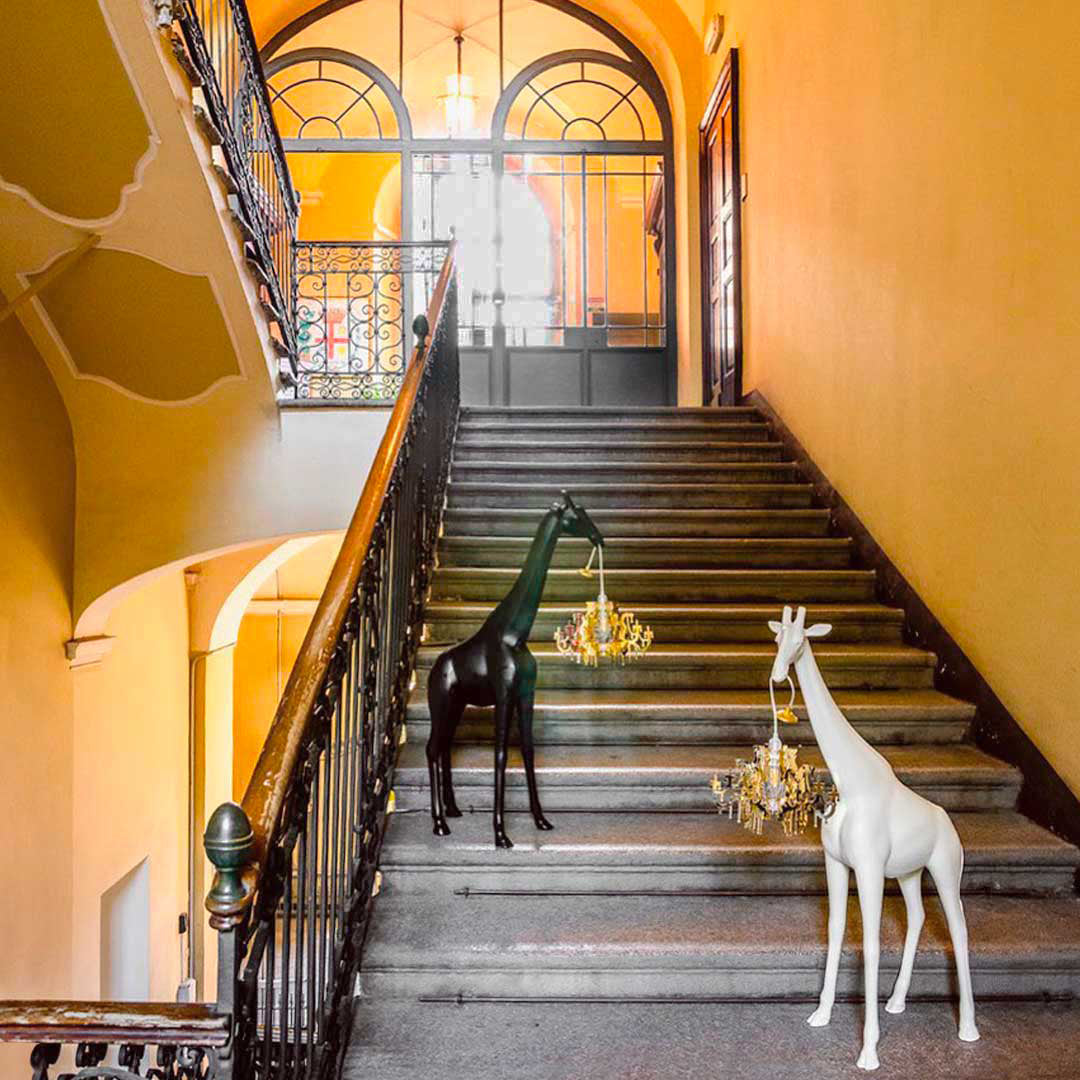 Lampa GIRAFFE IN LOVE XS różowy – Qeeboo