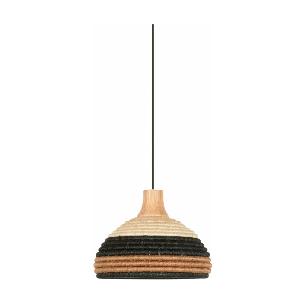 Hanglamp GRASS bruin met groen