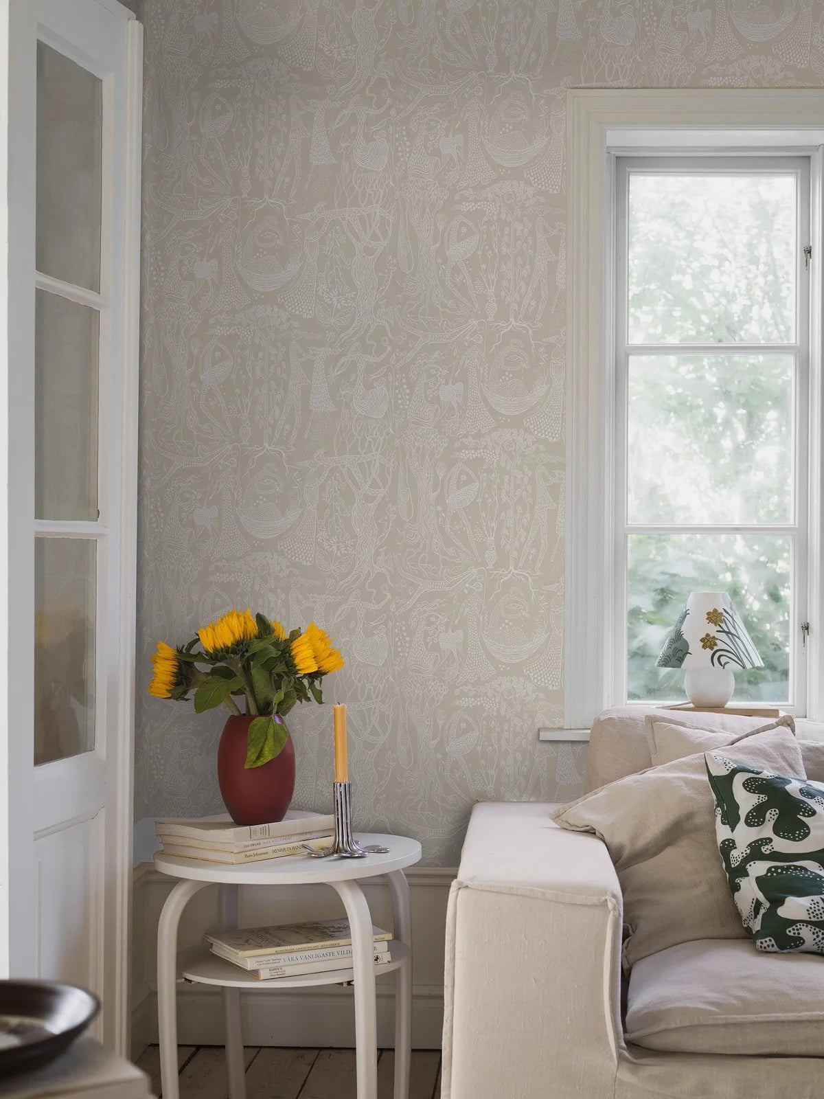 Beige tapijt met etnisch patroon POEME D'AMOUR