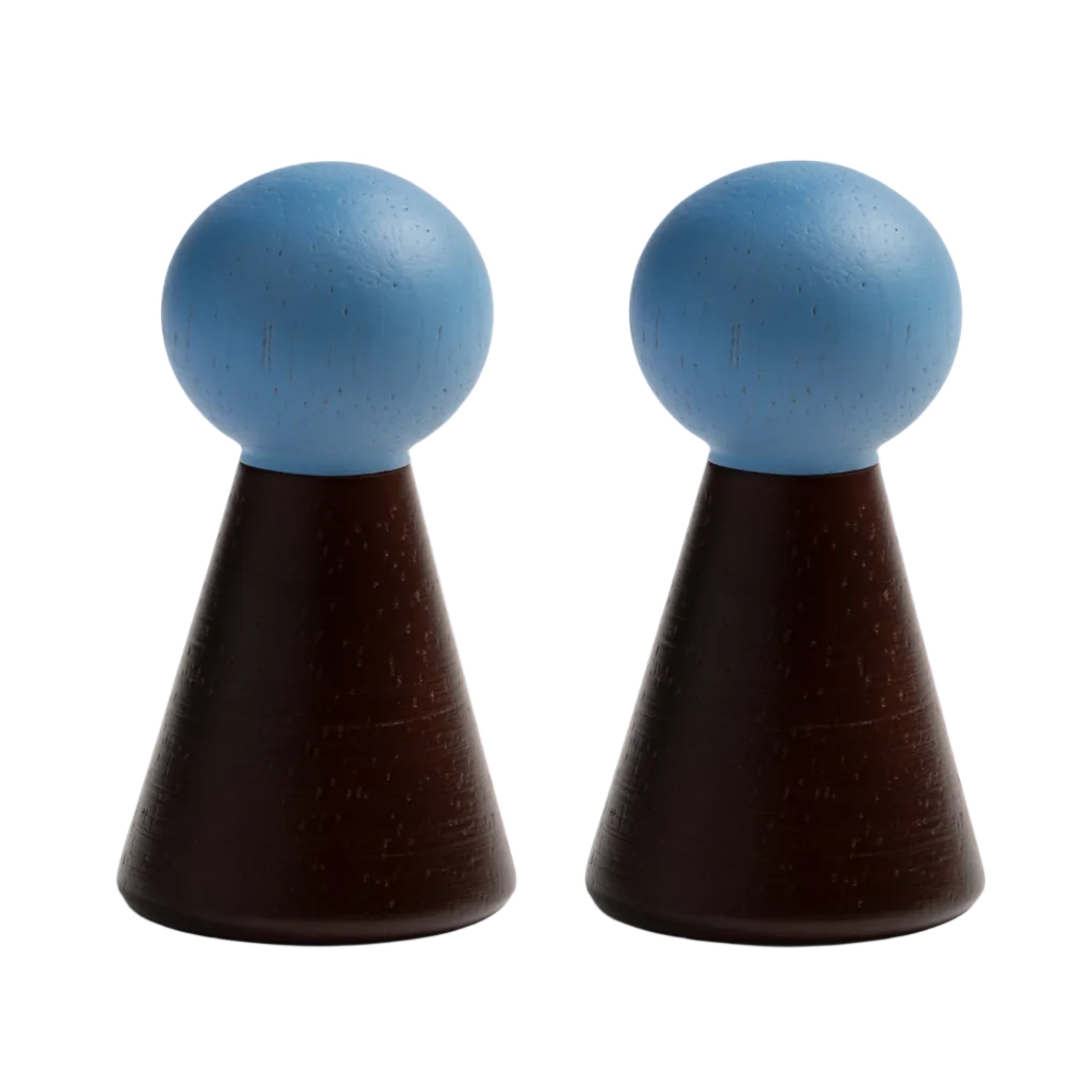 HALMA bordeaux wandhaakset met blauw