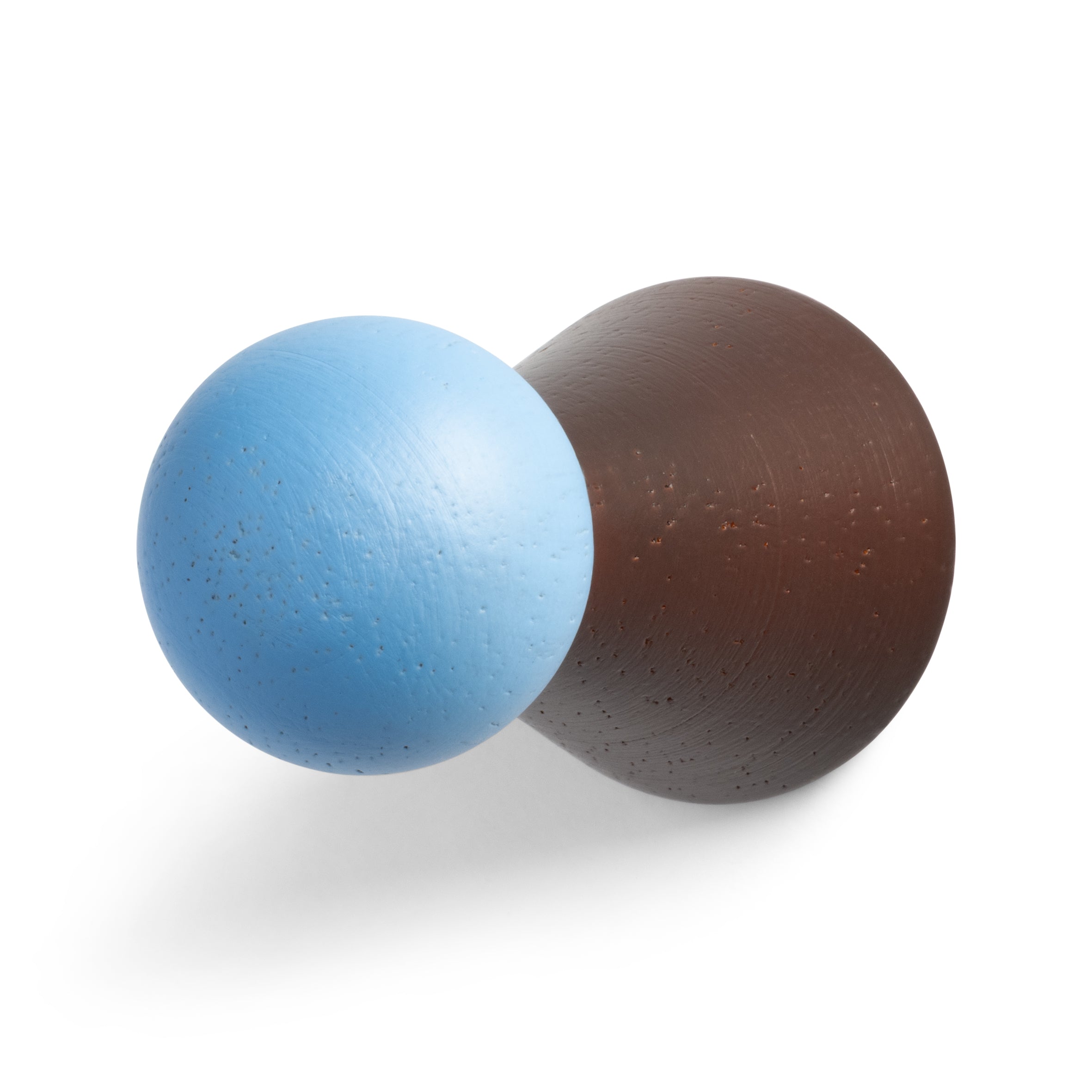 HALMA bordeaux wandhaakset met blauw