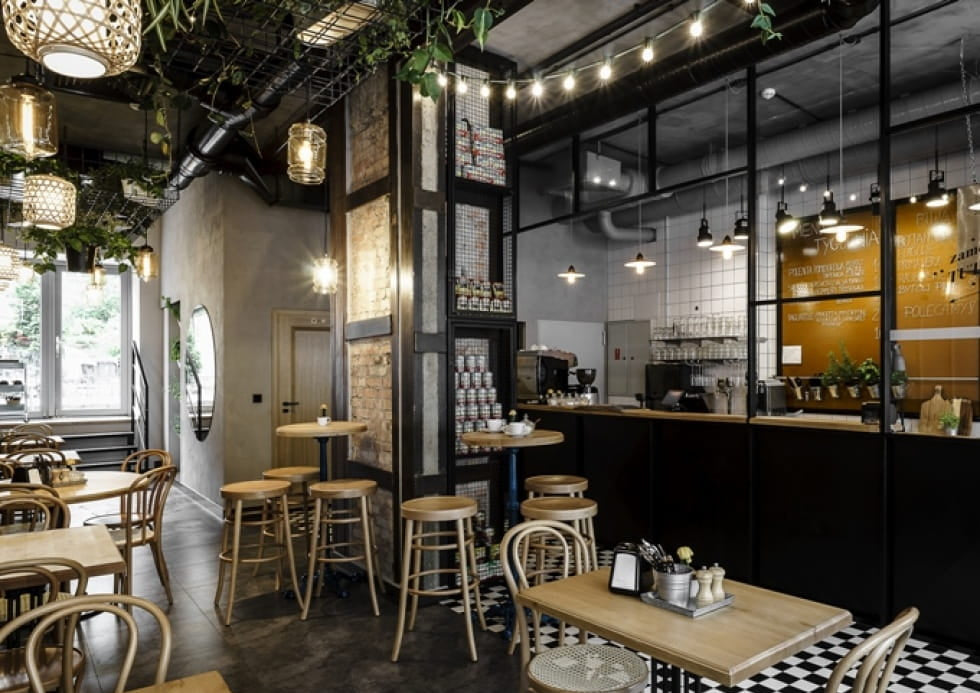 Barkruk BST-302/75 van beukenhout