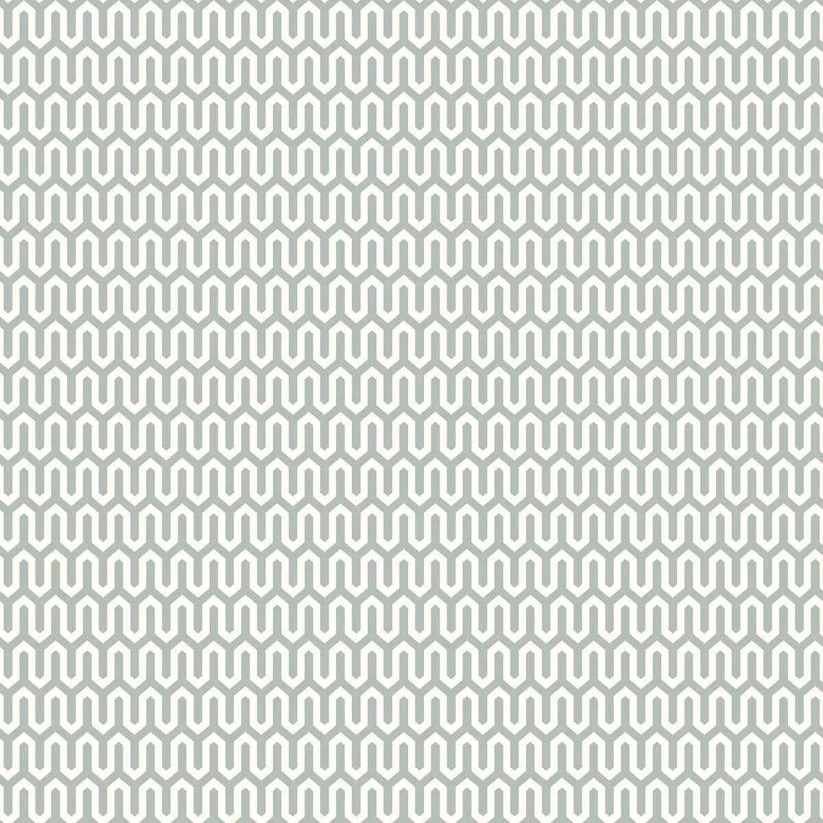 Non-woven paper wallpaper with geometric pattern YPSILON turquoise