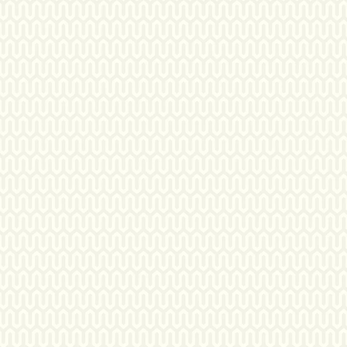 Vliesbehang van papier met geometrisch patroon YPSILON gebroken wit