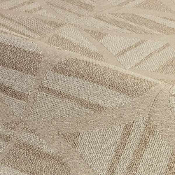 Strukturierte Tapete mit geometrischem Muster FILANDRA beige