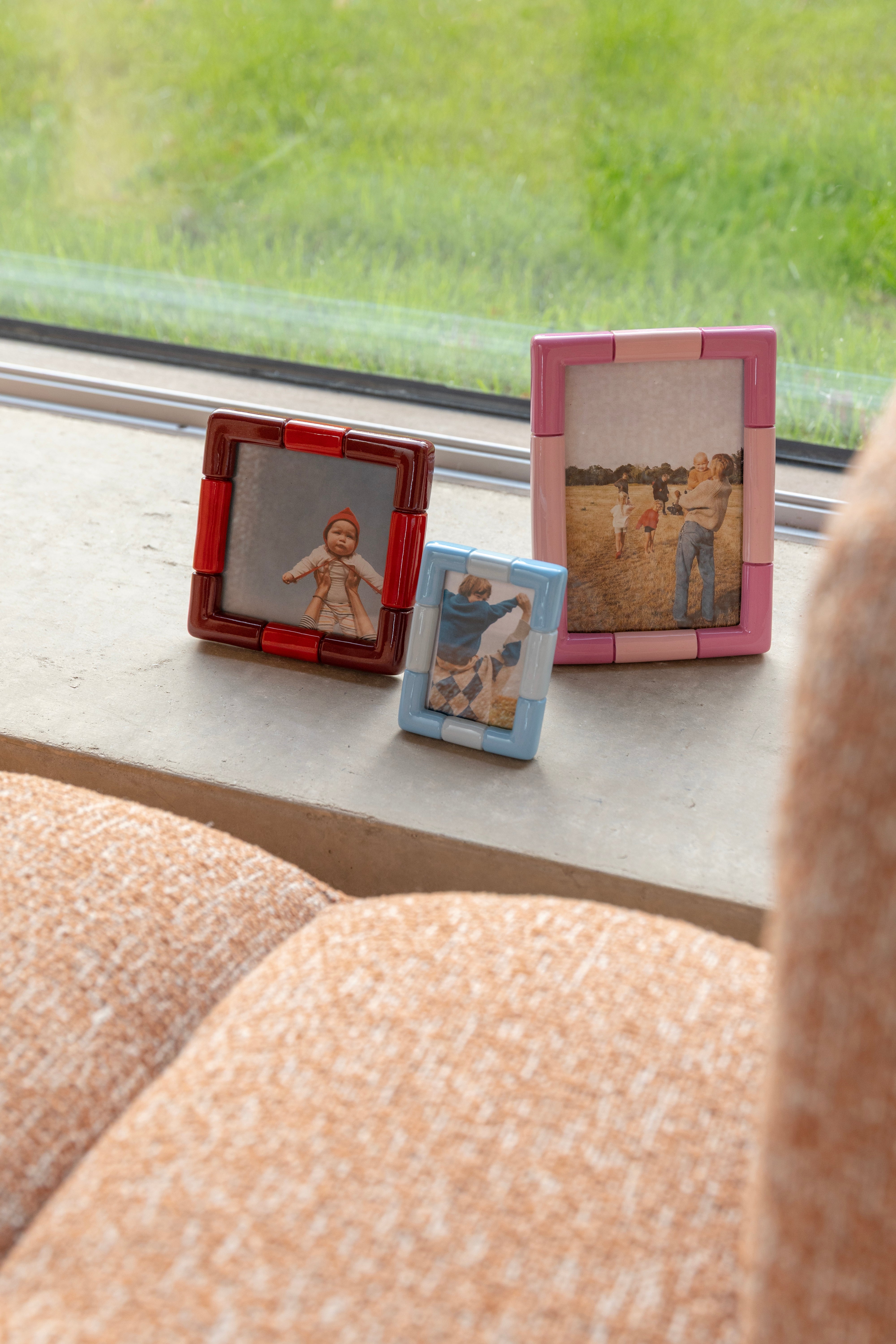 Ramka na zdjęcia RIFT RECTANGLE różowy – &k Amsterdam