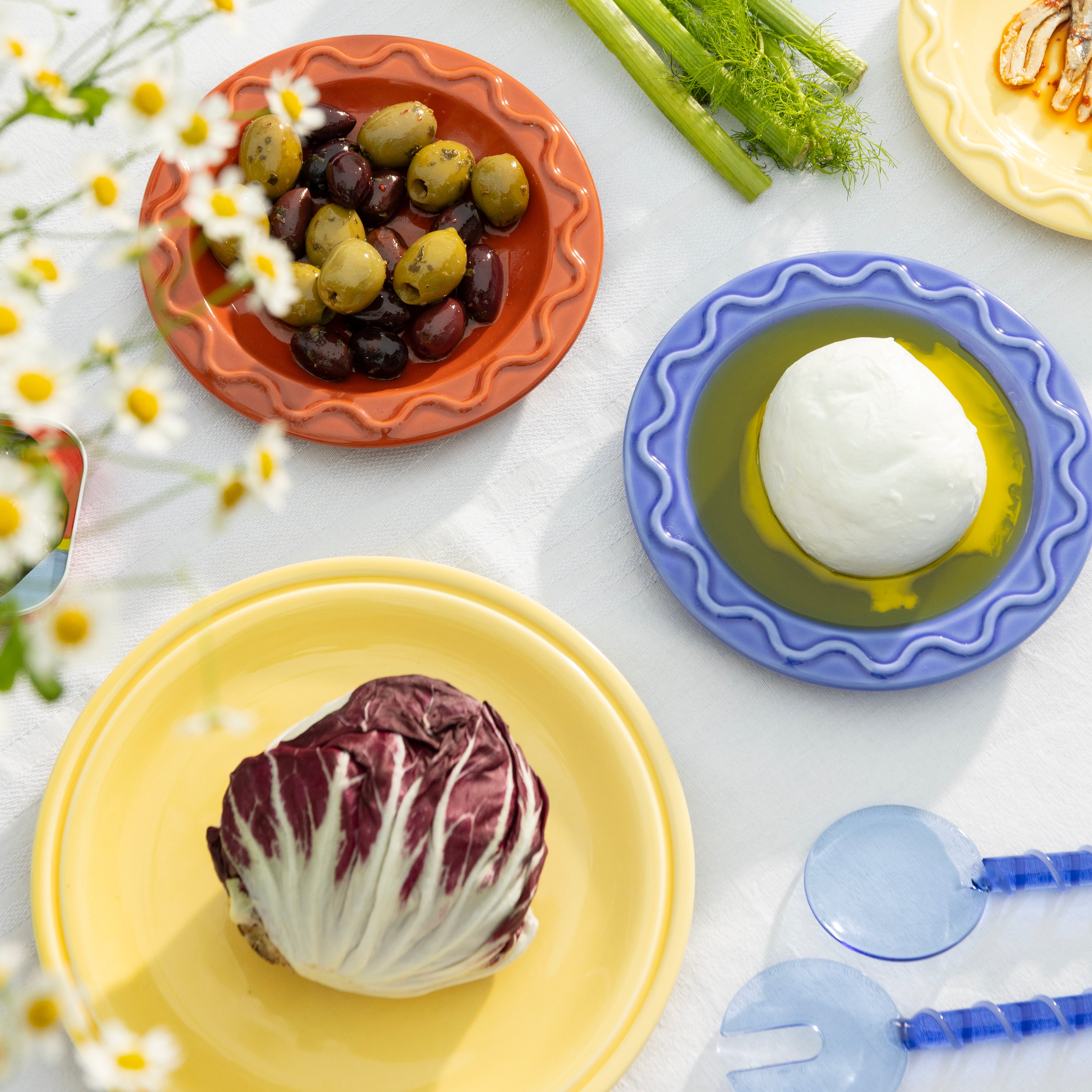 Frühstücksteller-Set MOCHI gelb