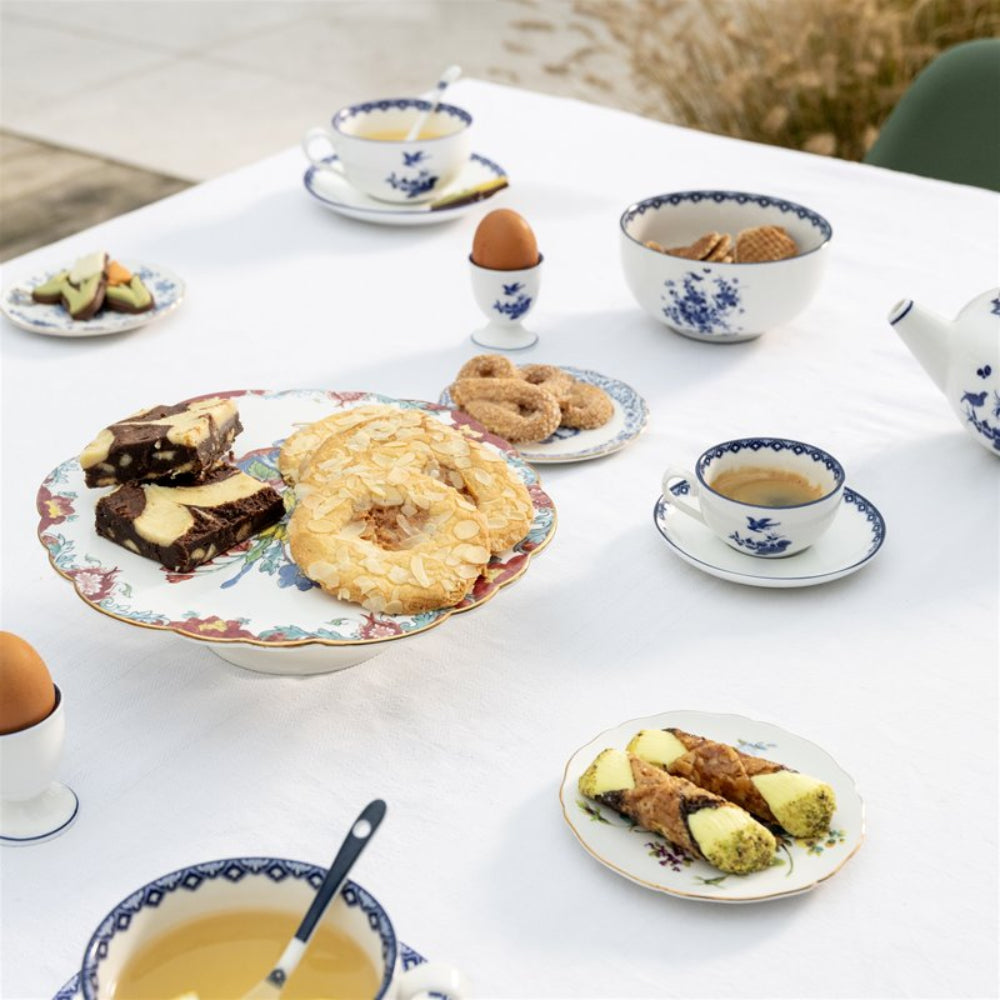 Patera PATINA wit met rood en blauw