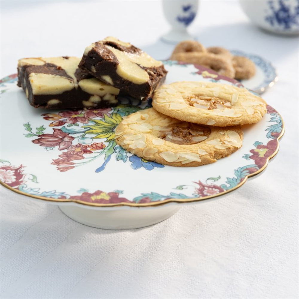 Patera PATINA wit met rood en blauw