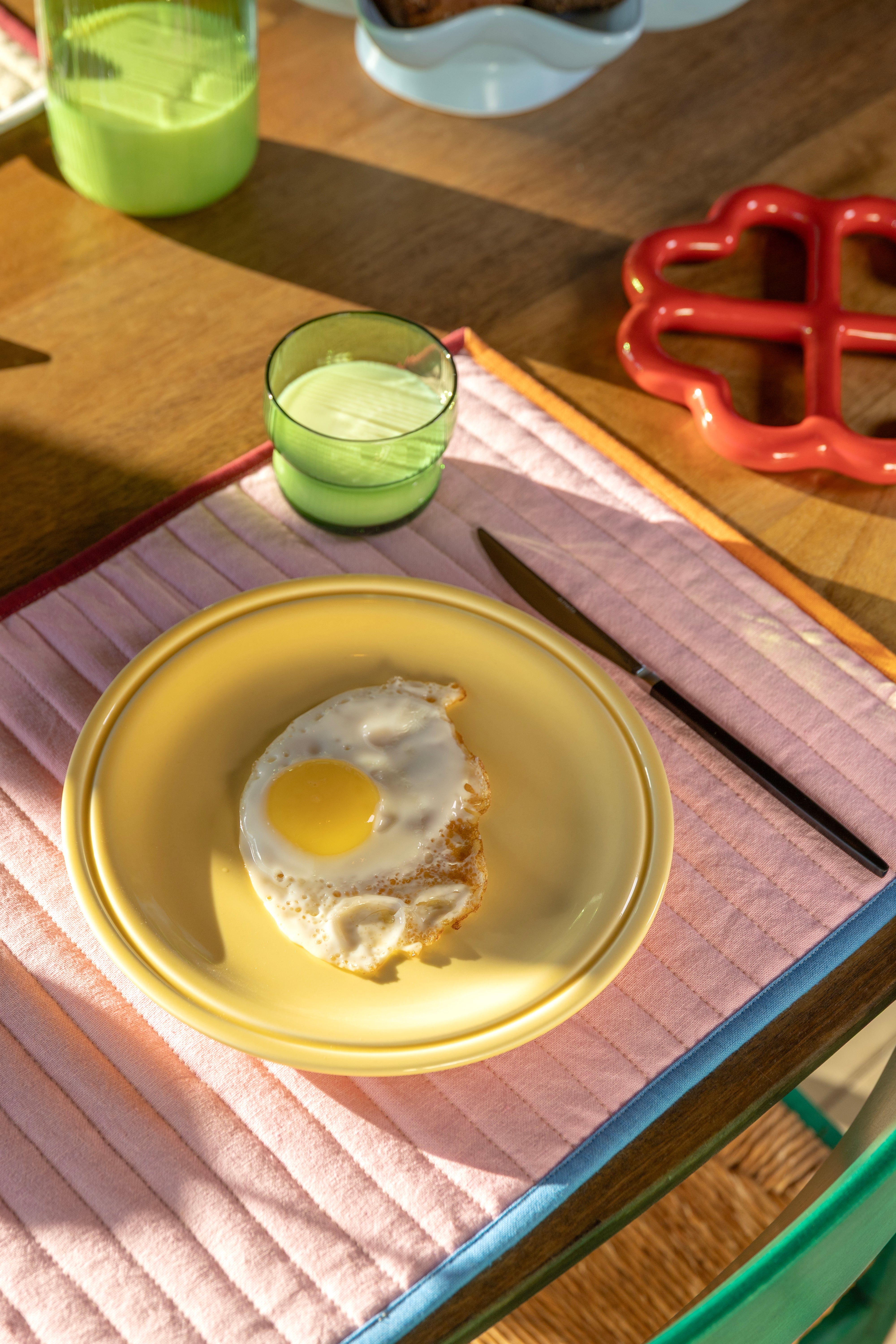 Frühstücksteller-Set MOCHI gelb