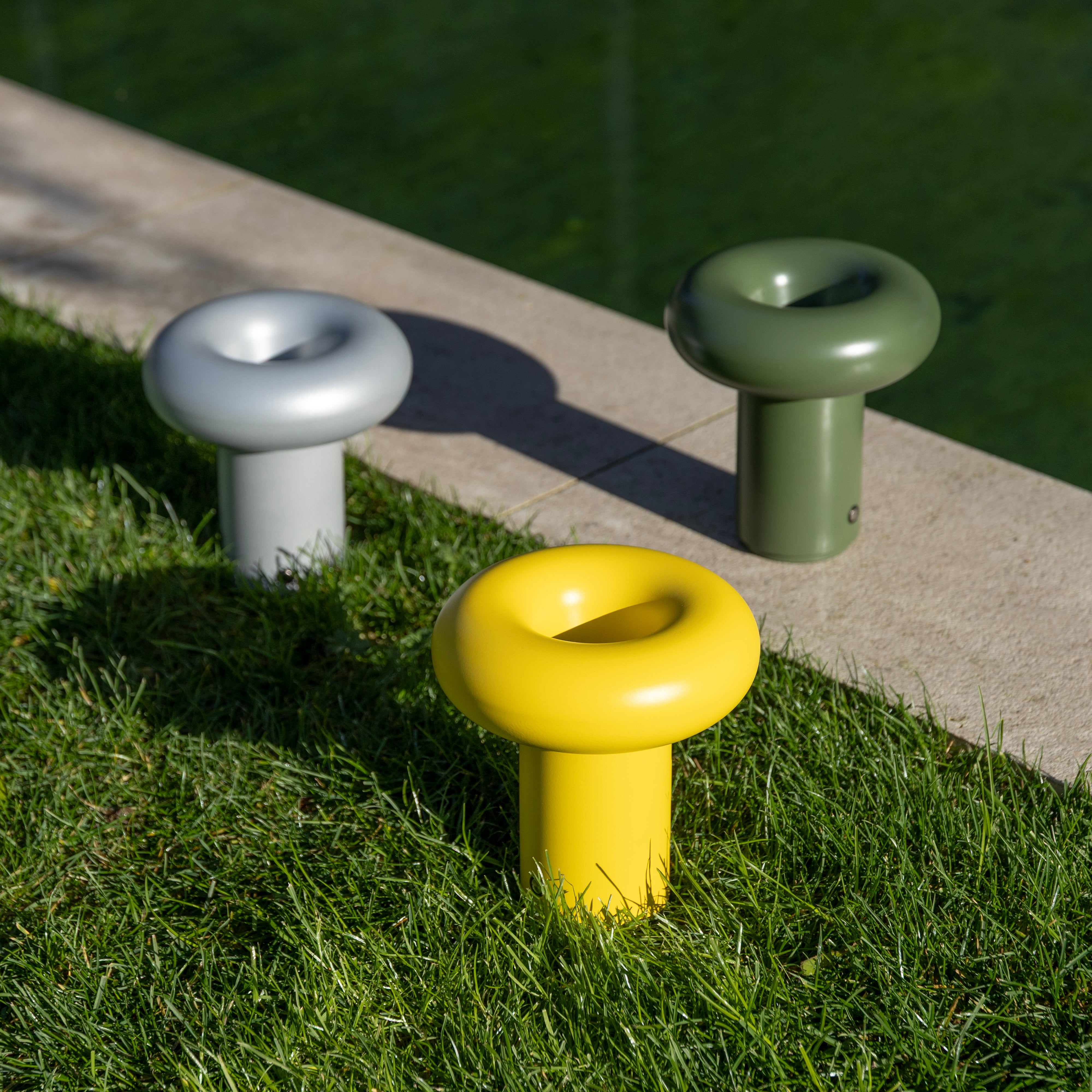 Draagbare lamp GLIMPSE zilver