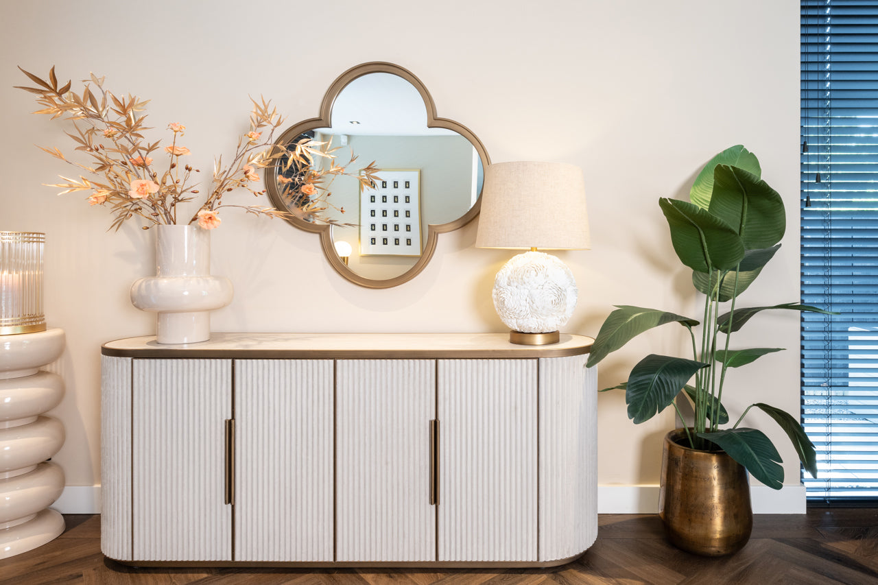 Lustro LOWEN gebürstet gold