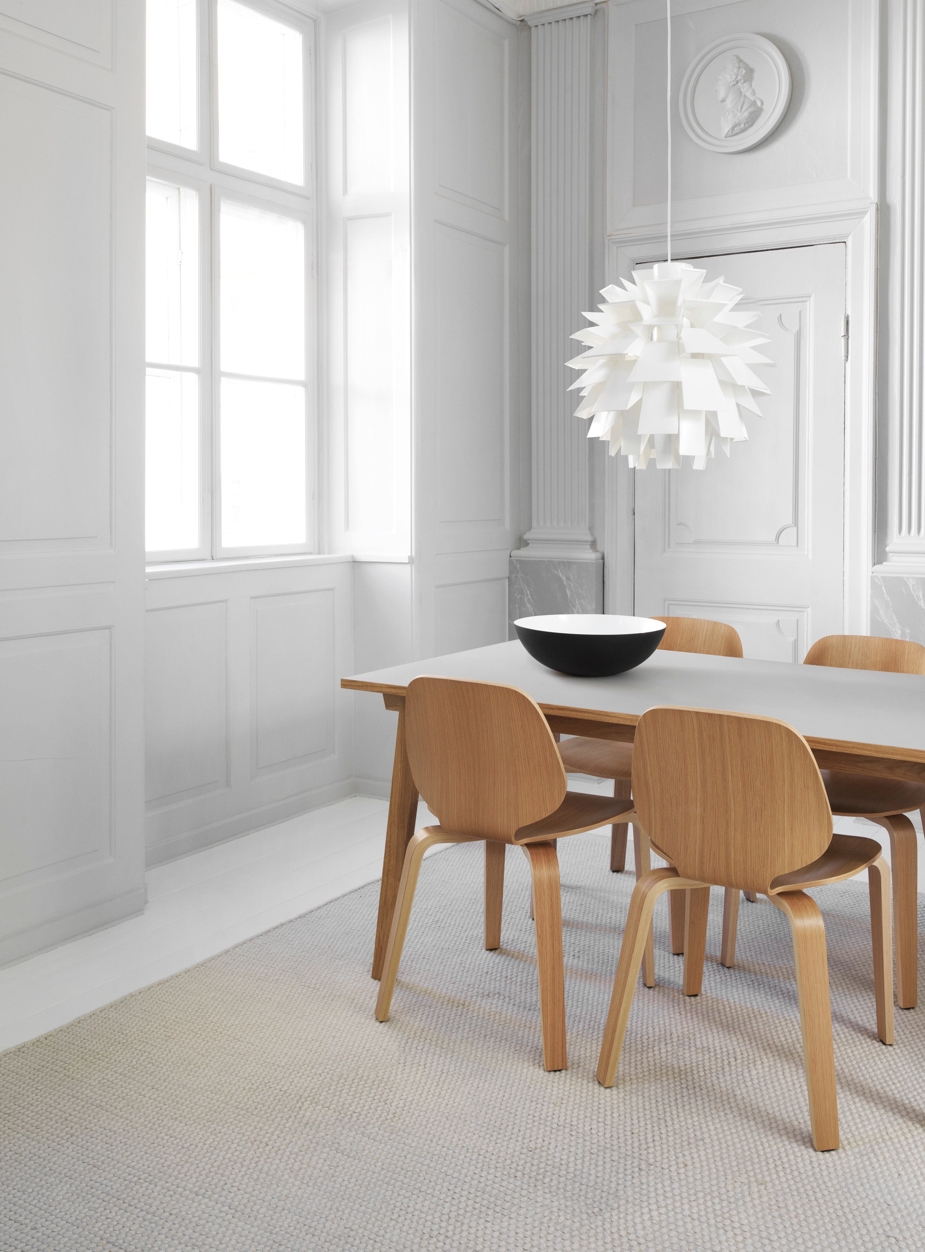 White pendant lamp shade NORM 69