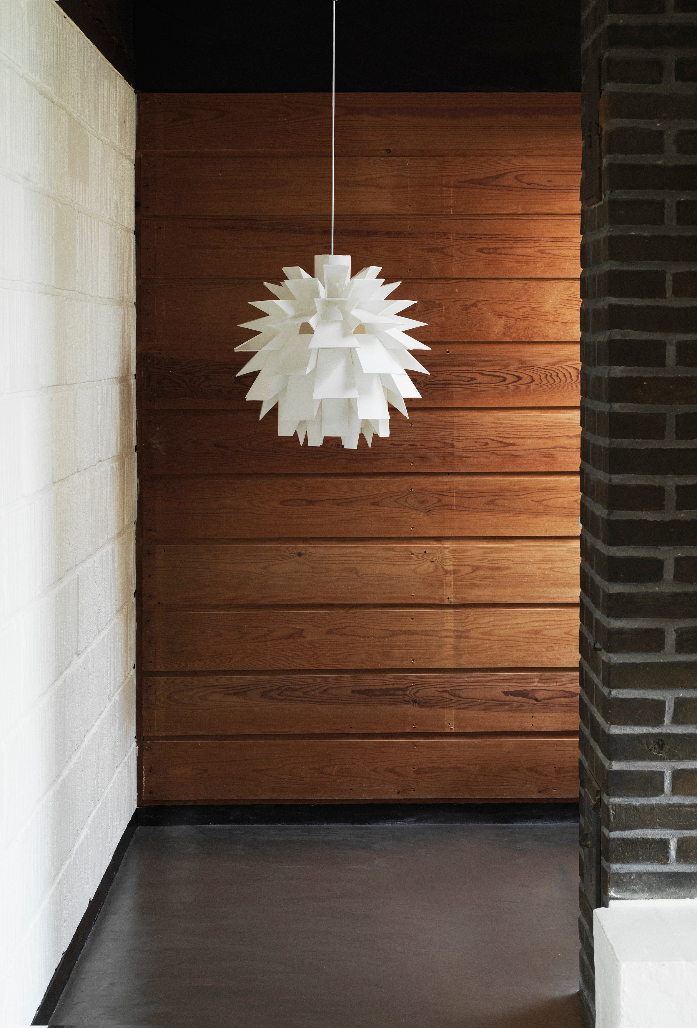 White pendant lamp shade NORM 69