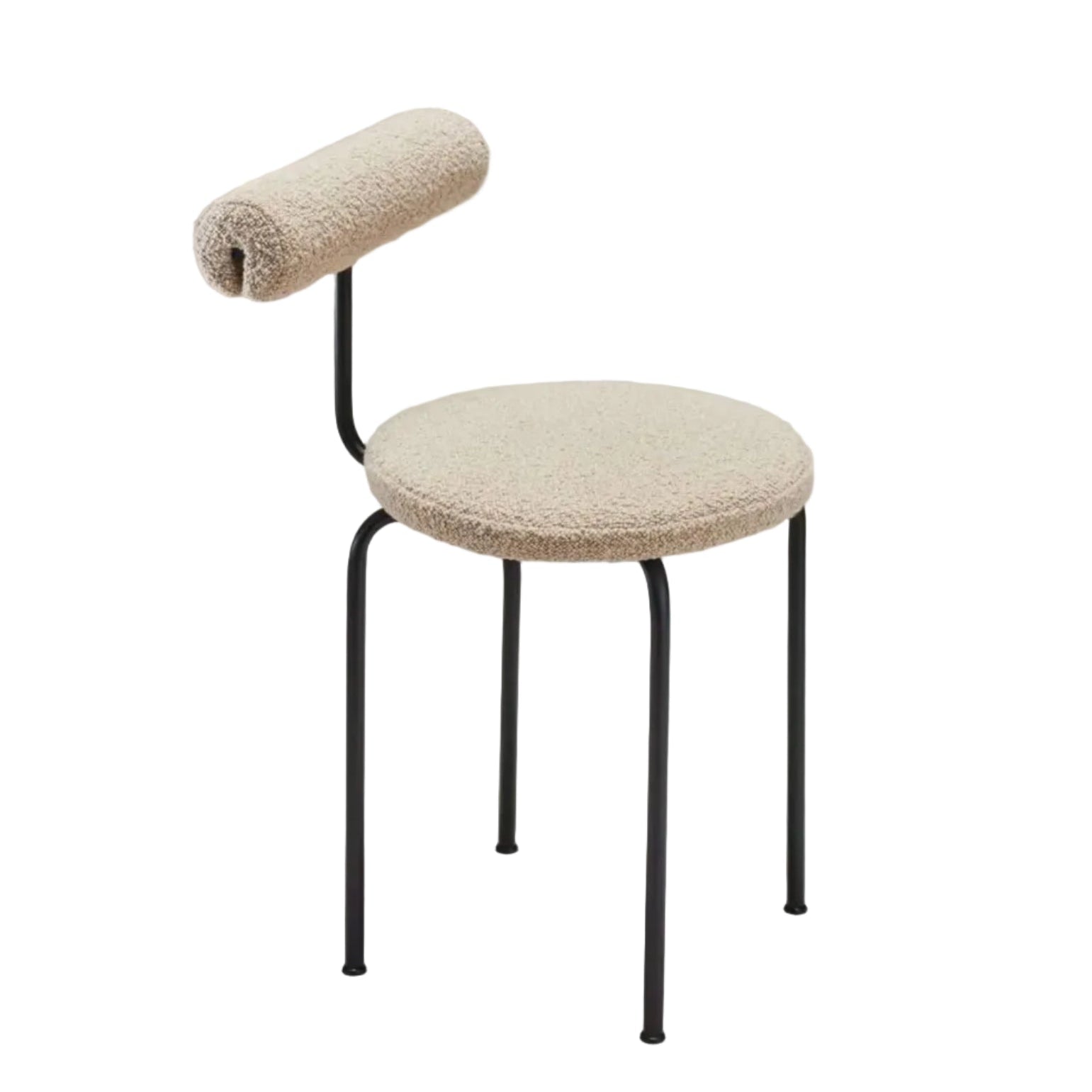 SAGE NO 2 upholstered chair with metal base