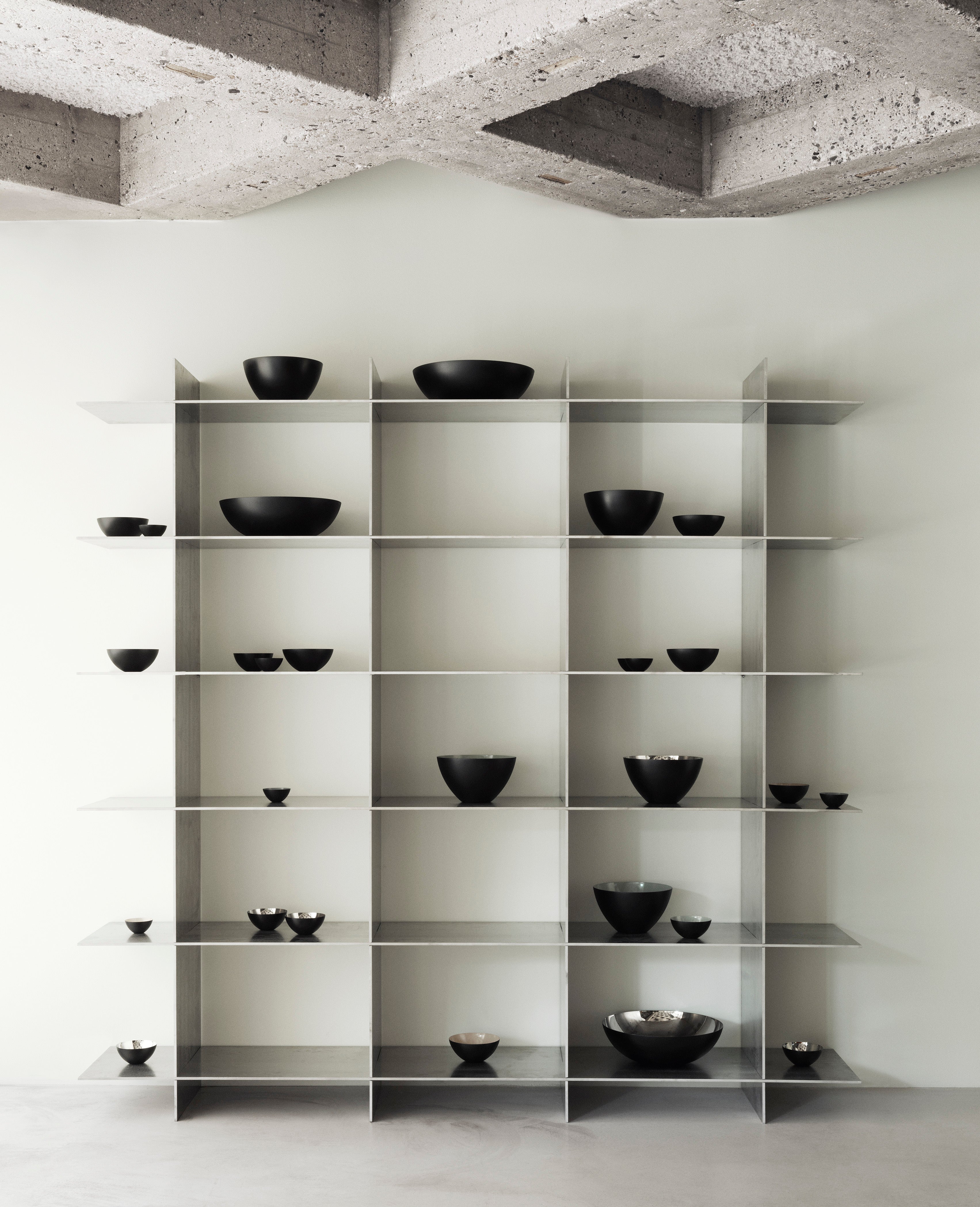 KRENIT Black Salad Bowl