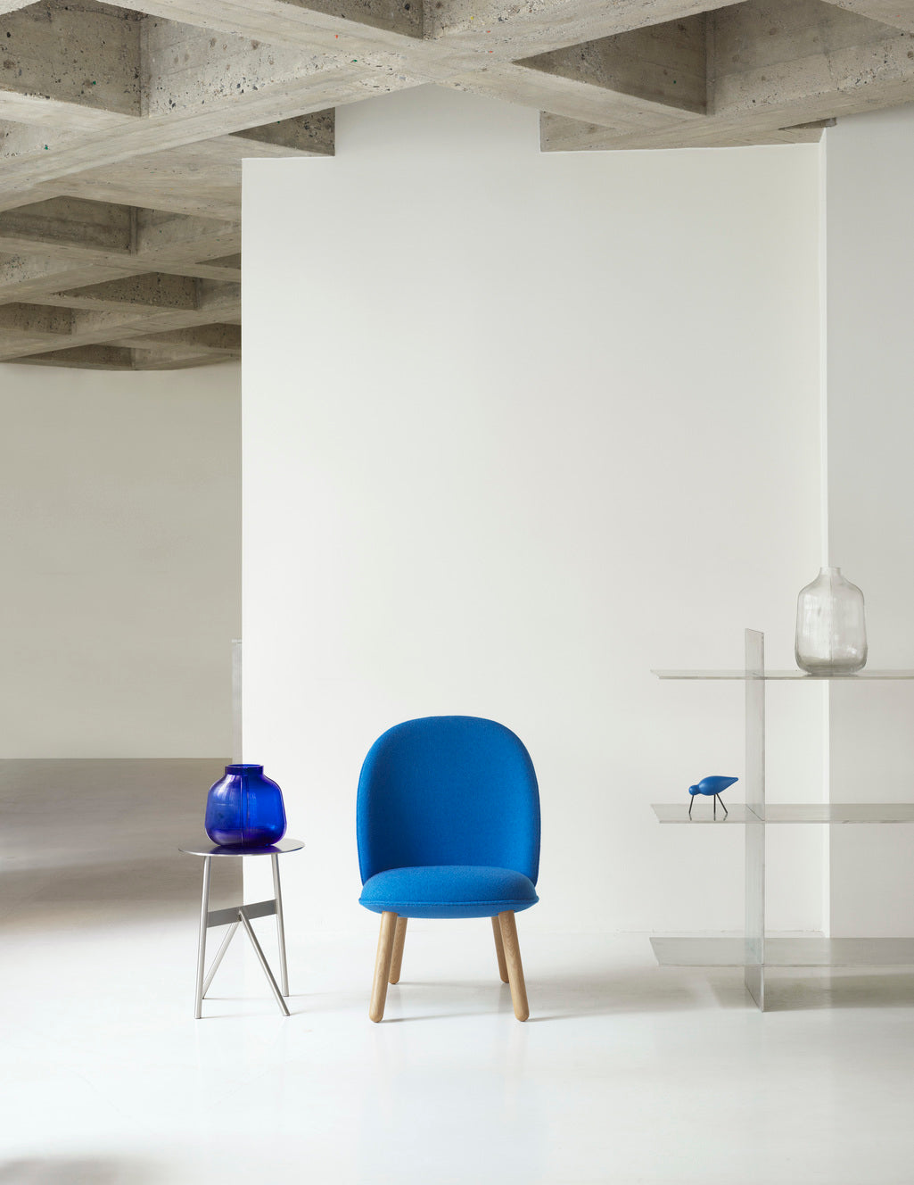 Fotel ACE naturalne drewno dębowe do salonu – Normann Copenhagen