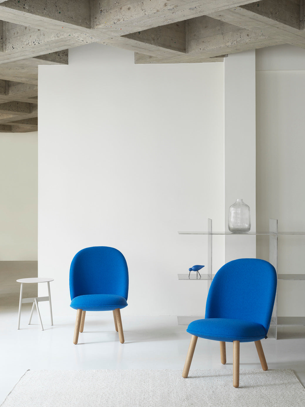 Fotel ACE naturalne drewno dębowe – skóra, Normann Copenhagen