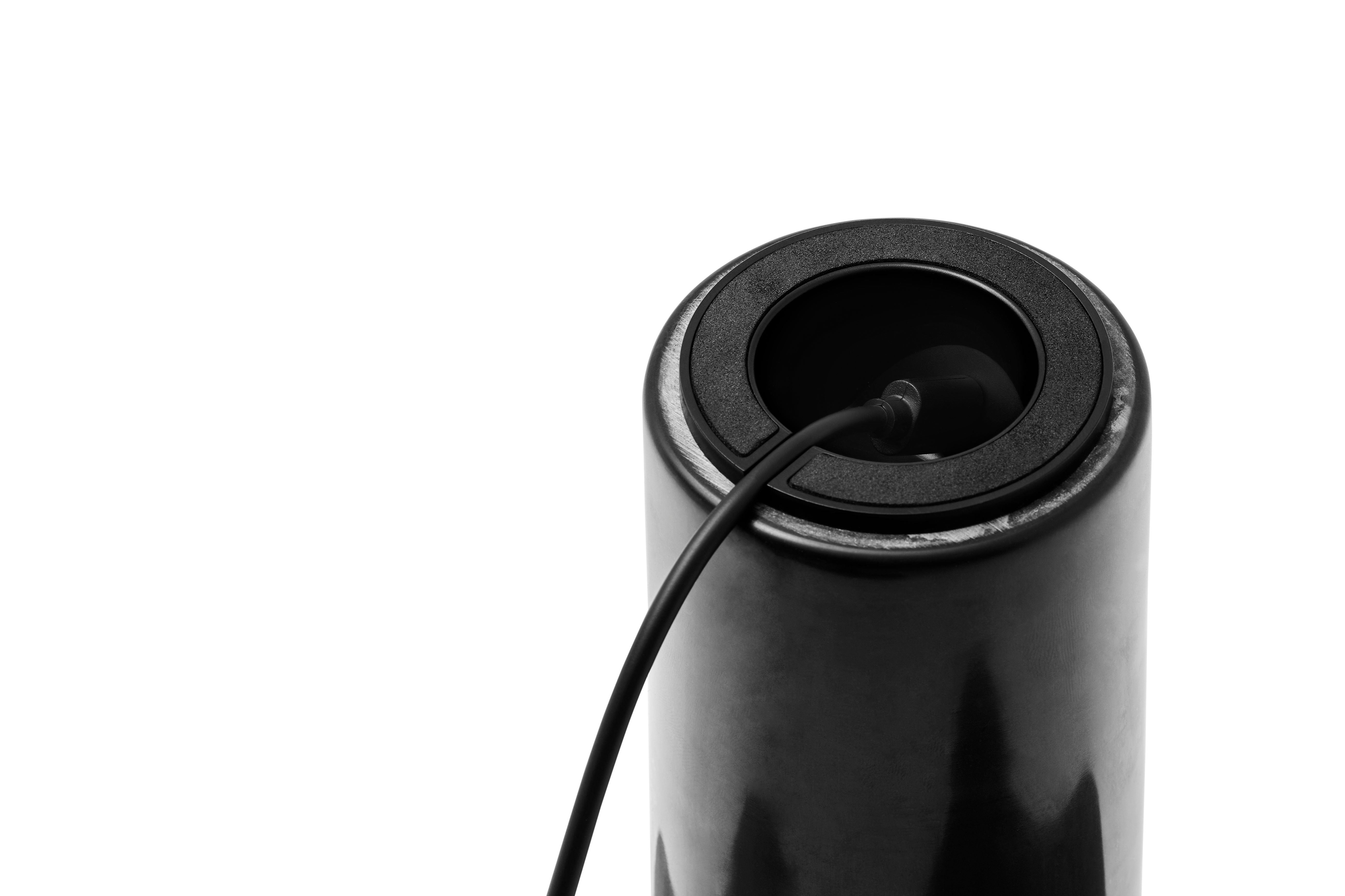 KIZU portable lamp black marble