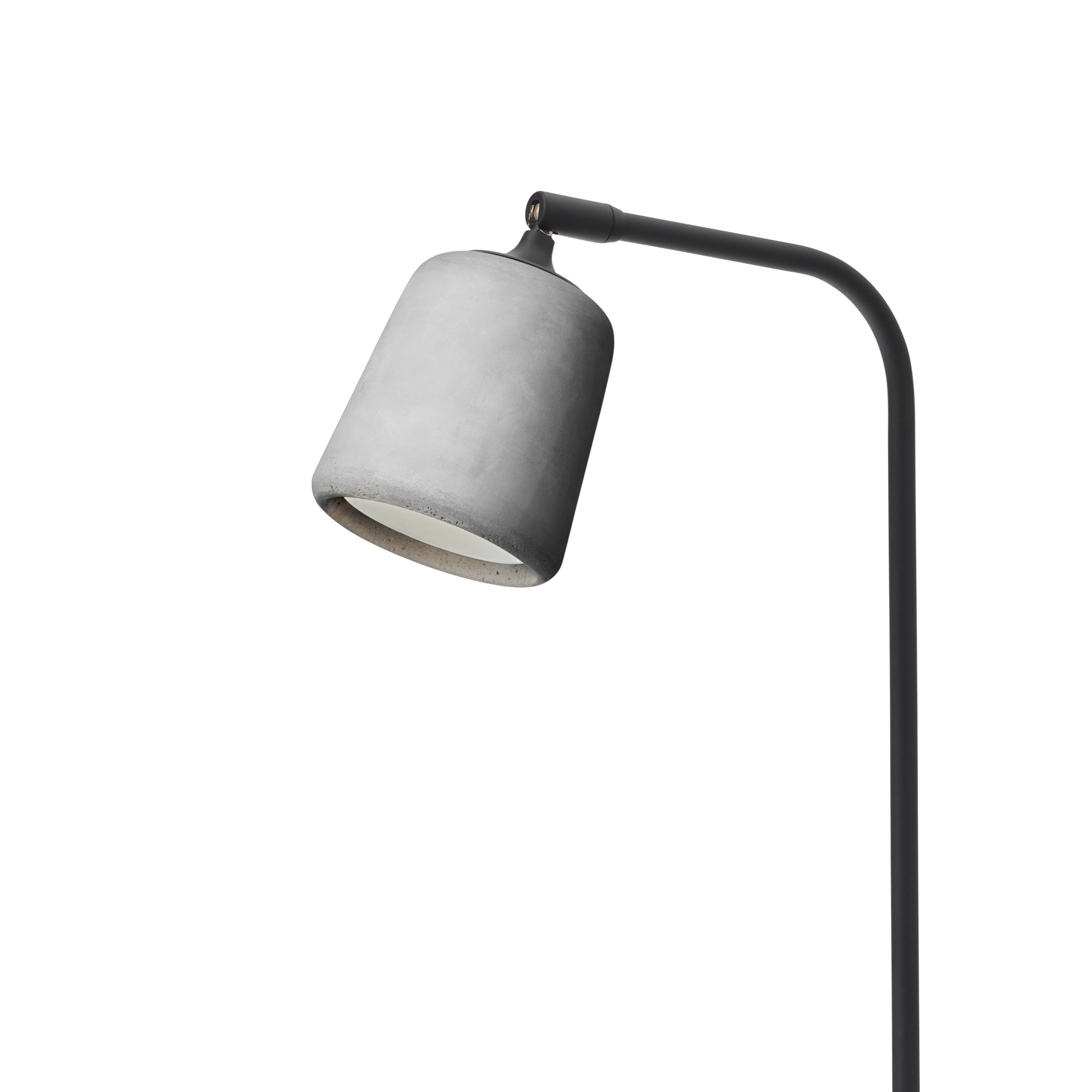 Lampa stojąca MATERIAL jasny cement – New Works