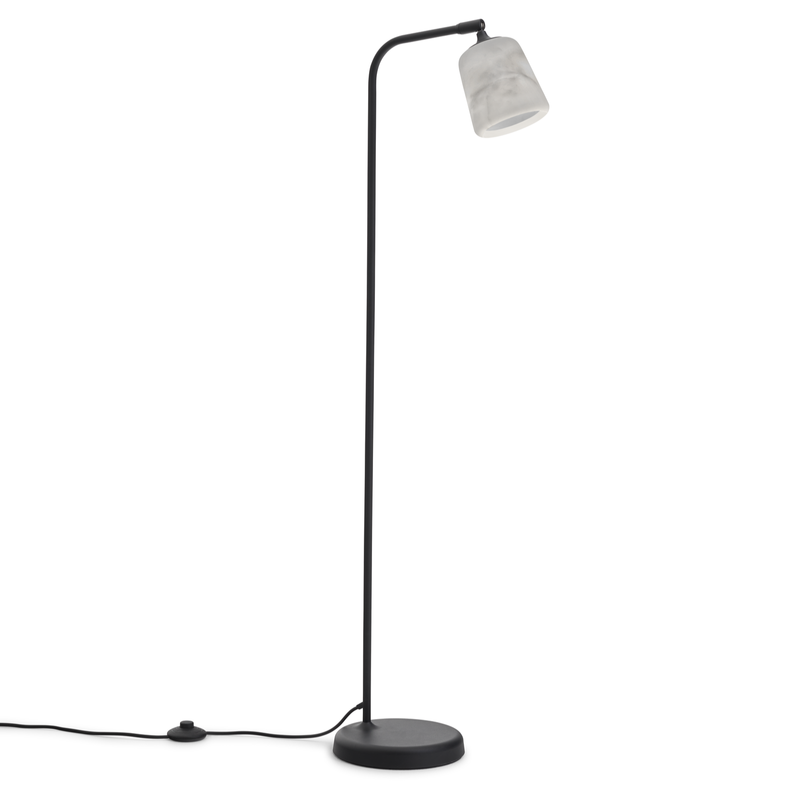 Floor lamp Material - The Black Sheep White Marble