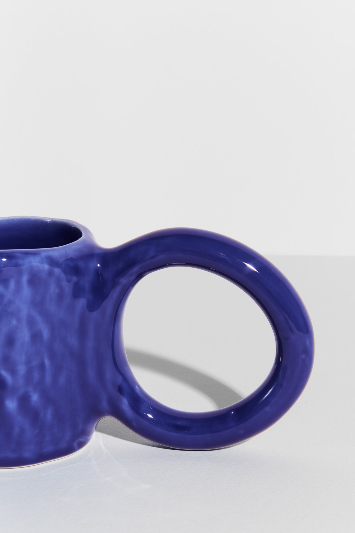 Donut mok met blauwe kleur