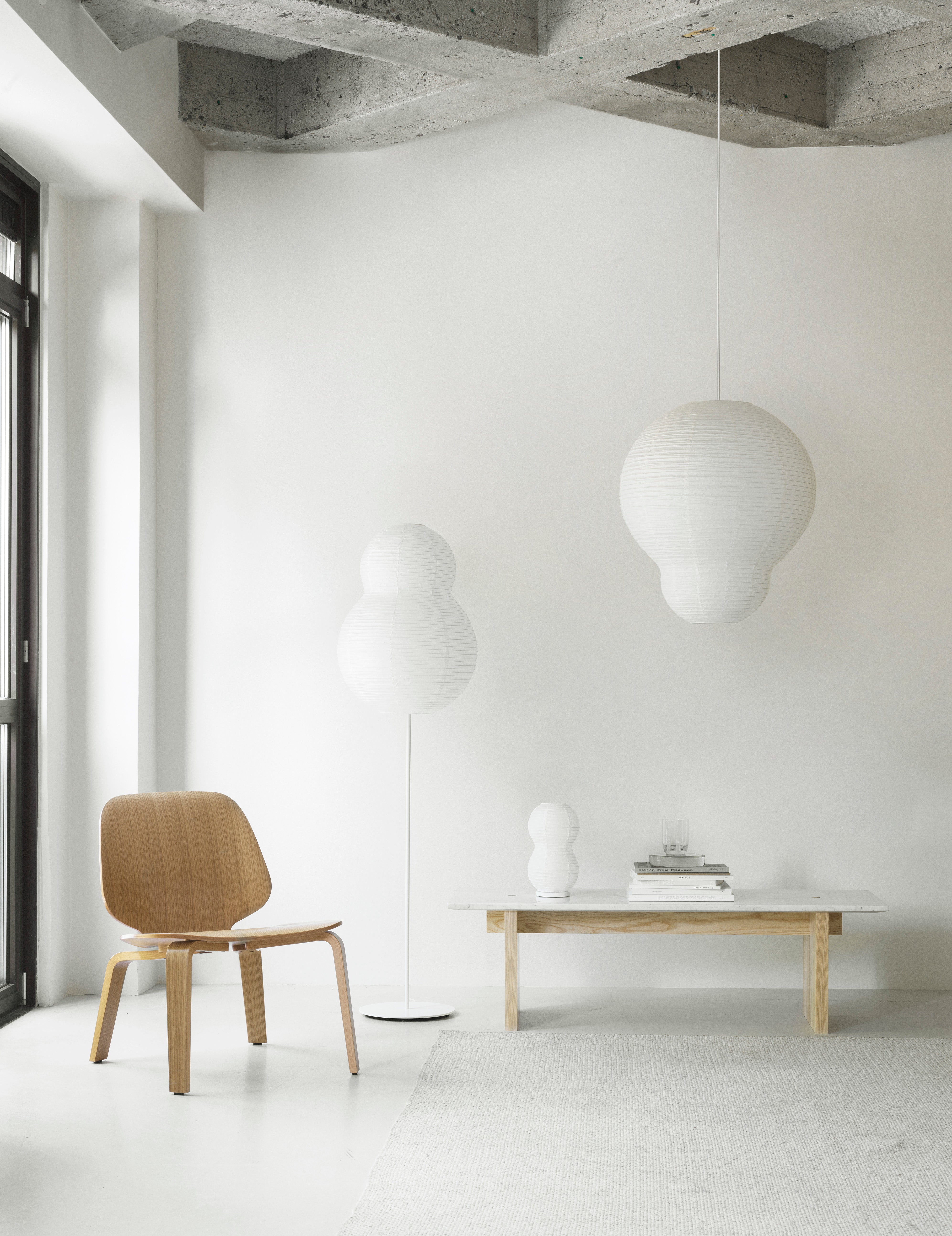 PUFF white floor lamp