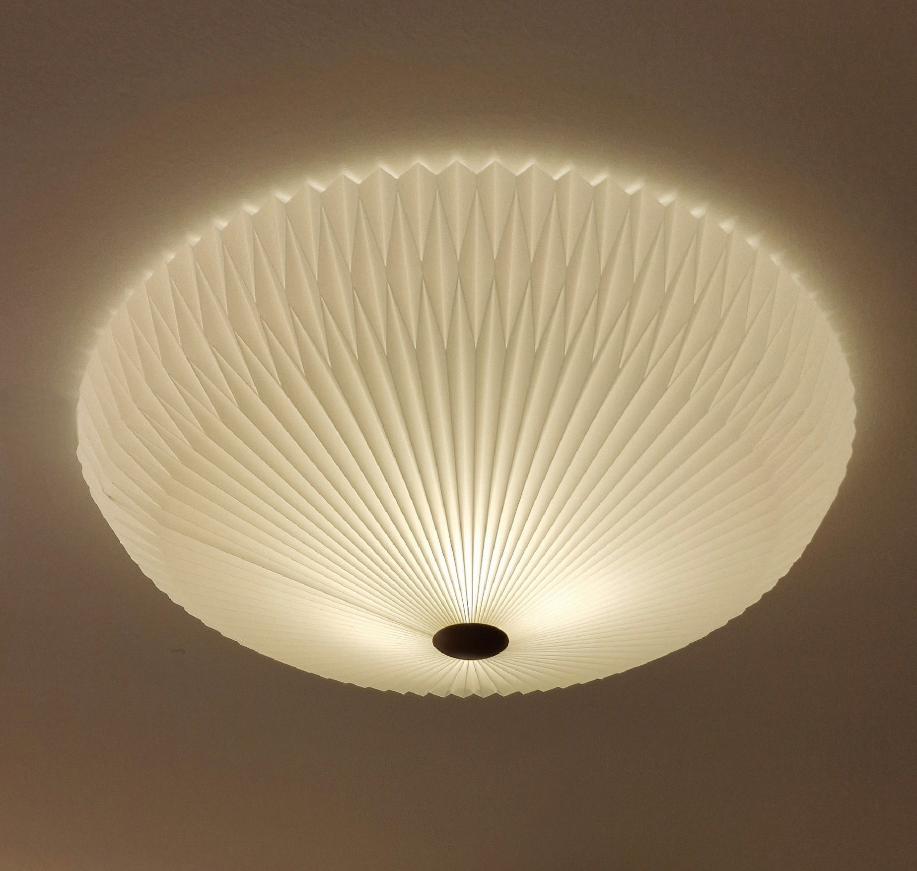 Wandlamp MODEL 23 wit met goud